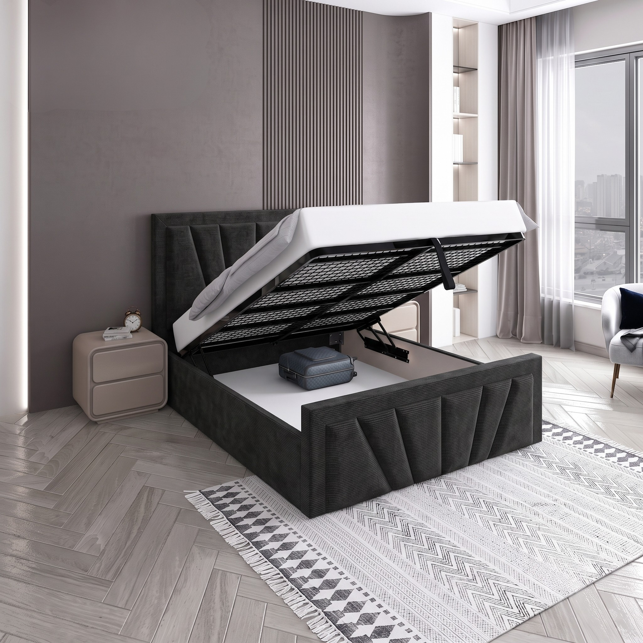Starlight Ottoman Bedframe