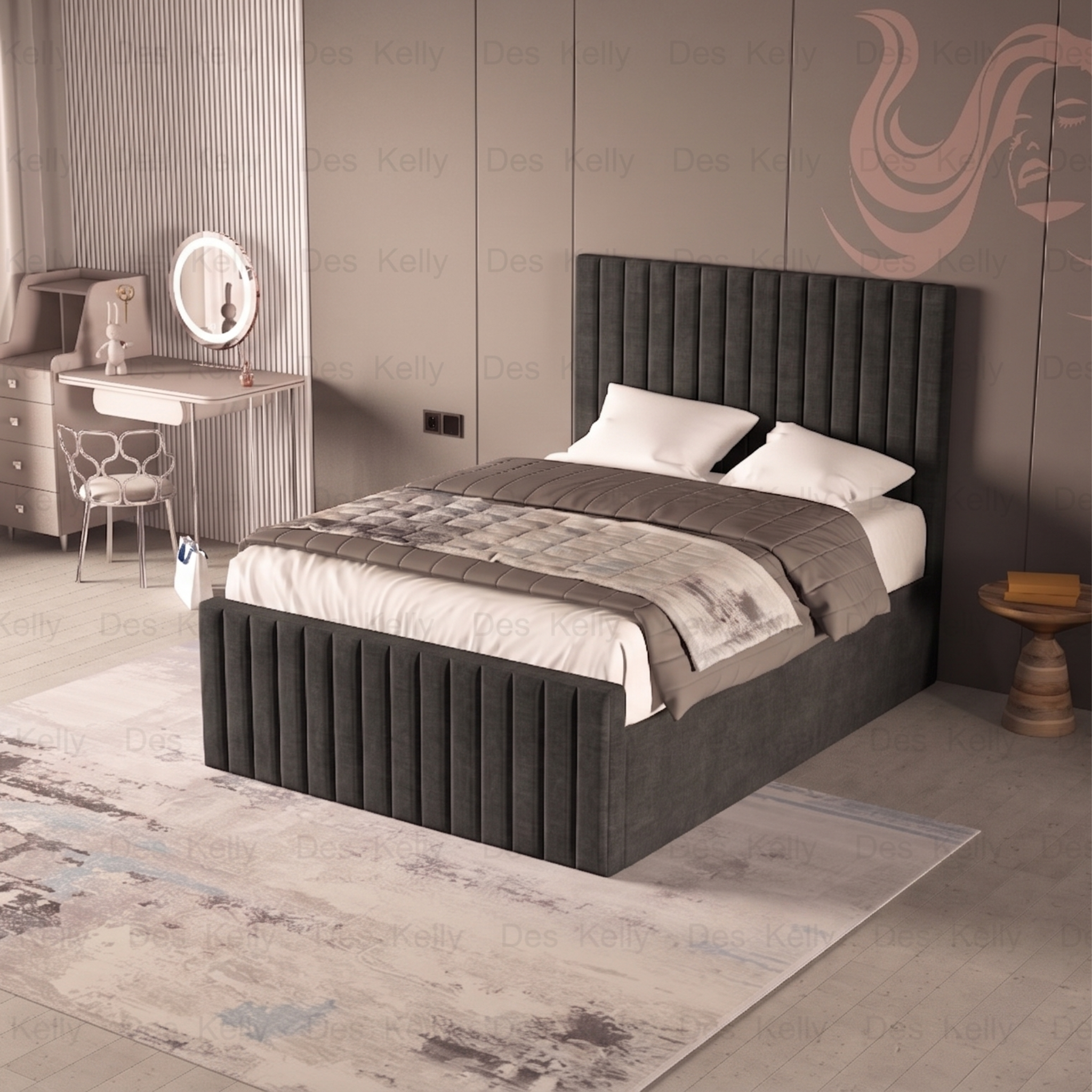 Saloma Ottoman Bedframe