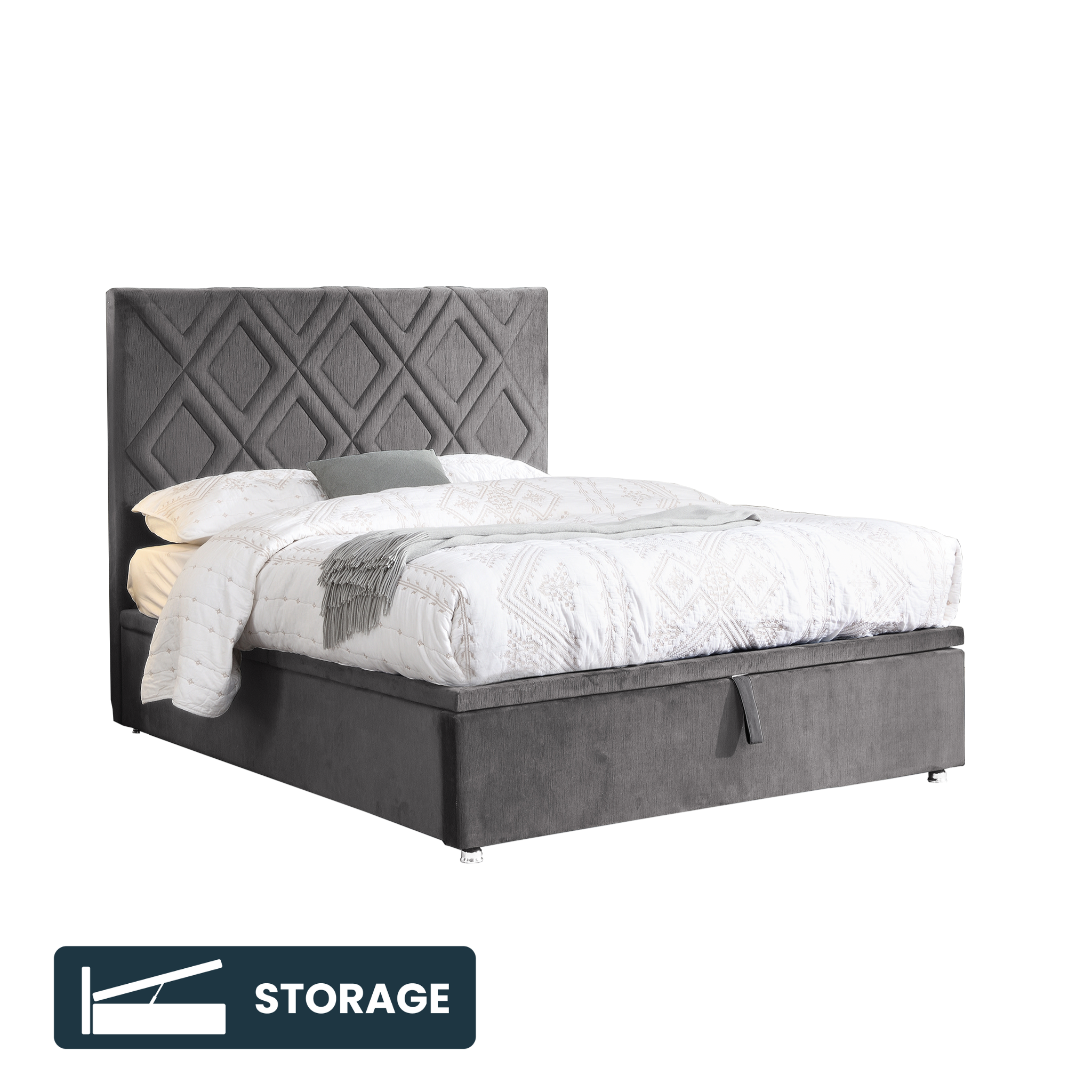 Charlotte Storage Ottoman Bedframe