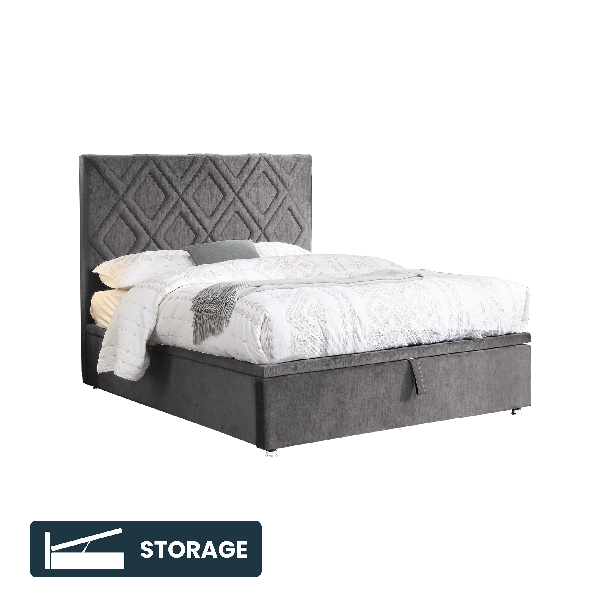 Charlotte Ottoman Storage Bedframe