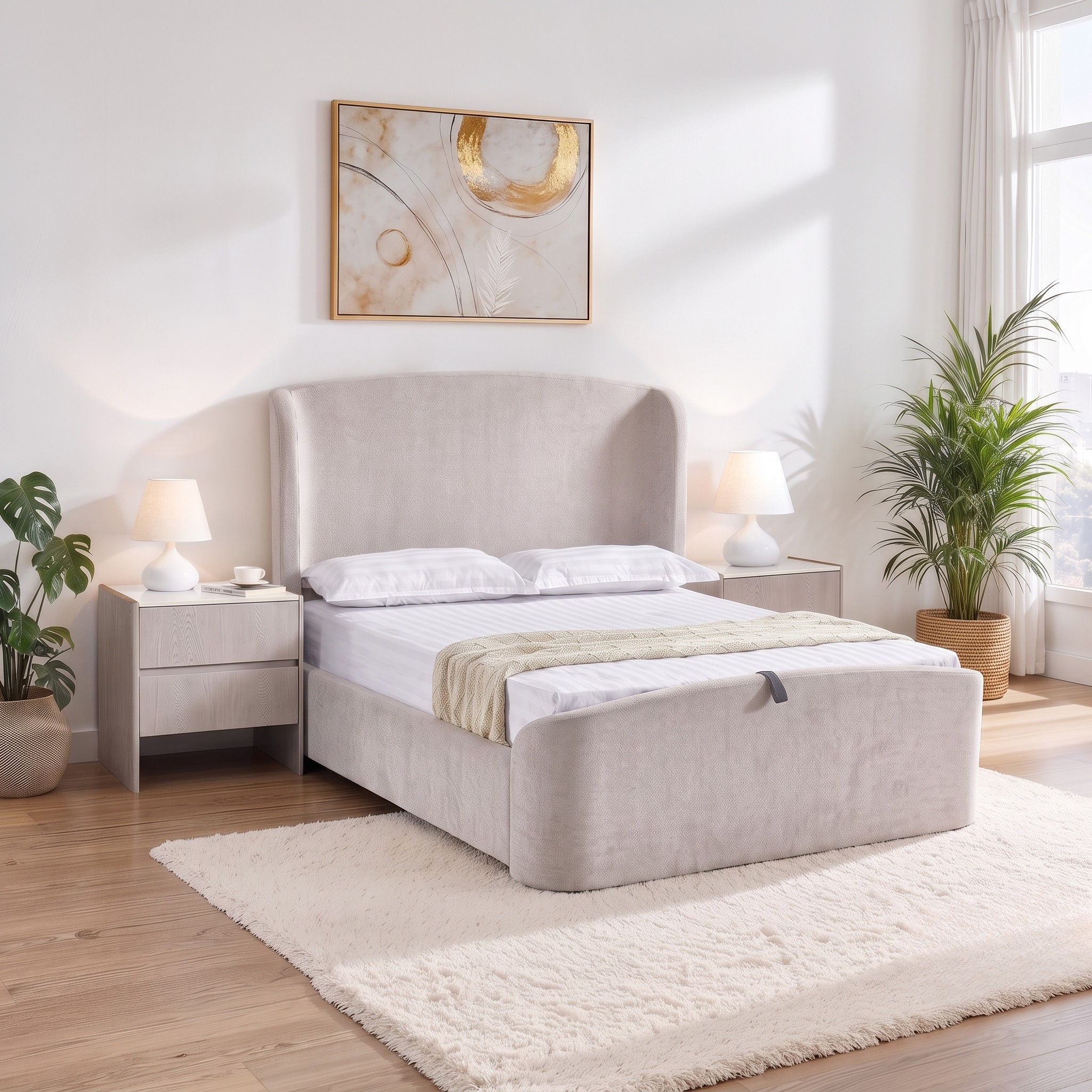 Claire Ottoman Bedframe