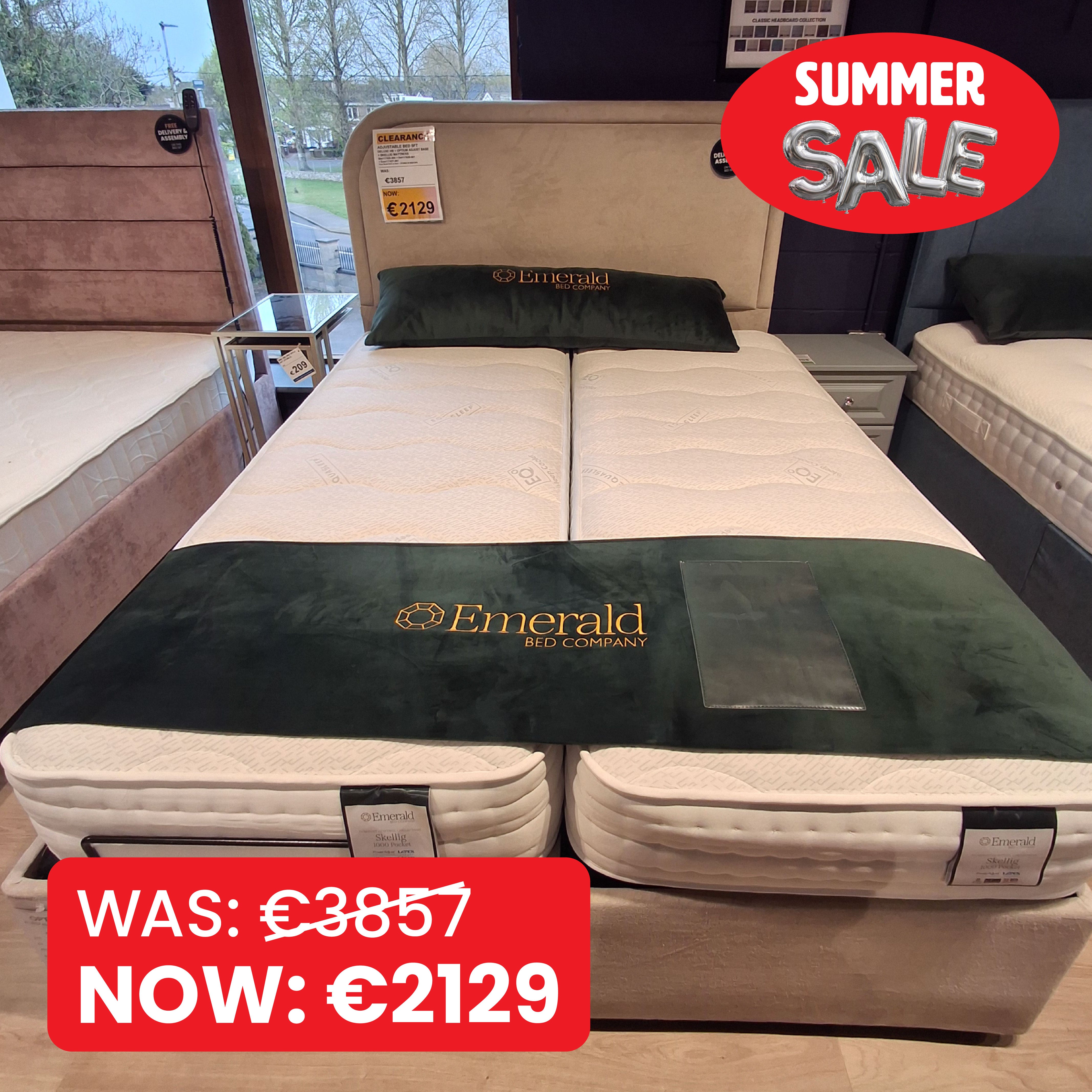 Skellig – 5ft Adjustable Bed Bundle