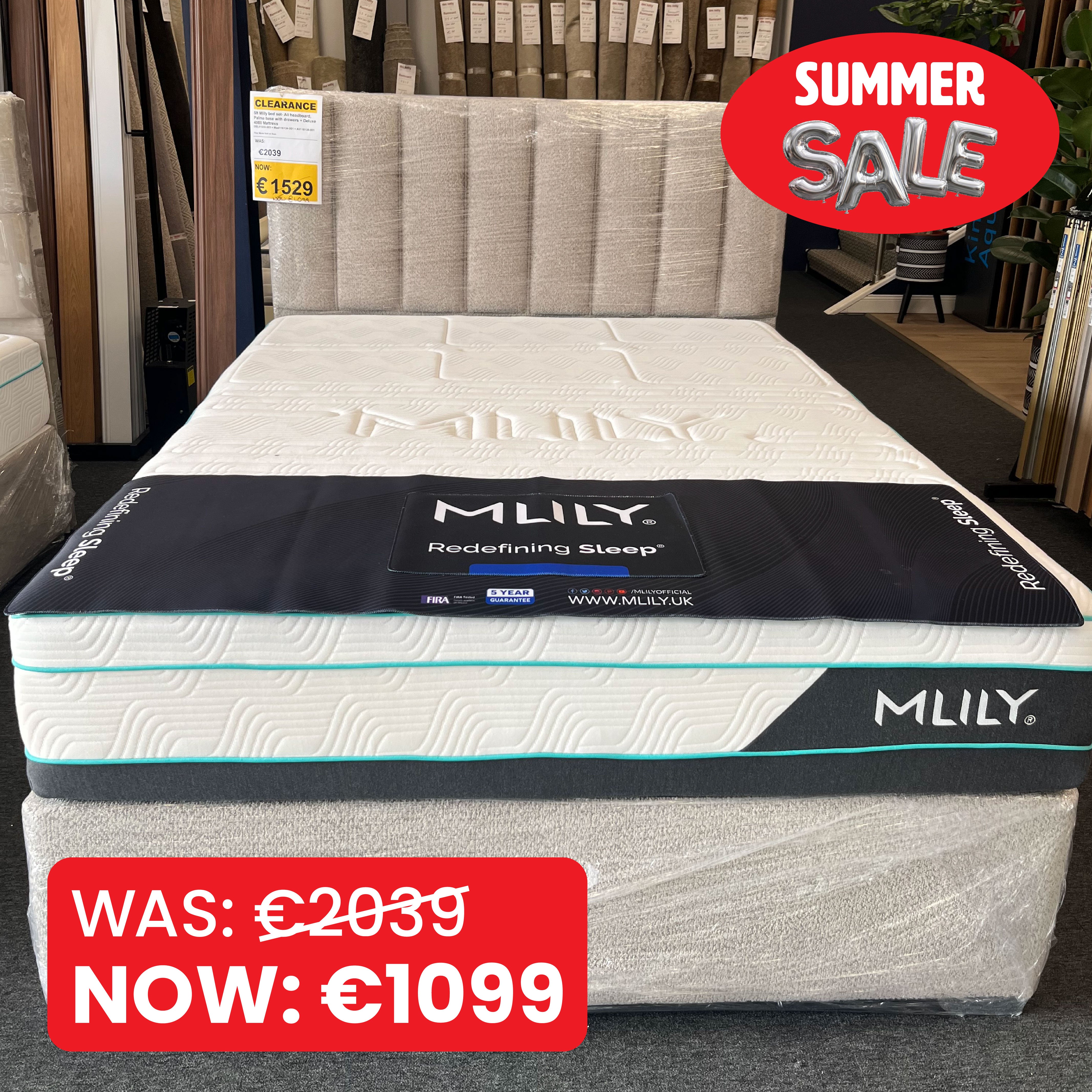 MLILY Deluxe 4000 - 5ft Bed Bundle