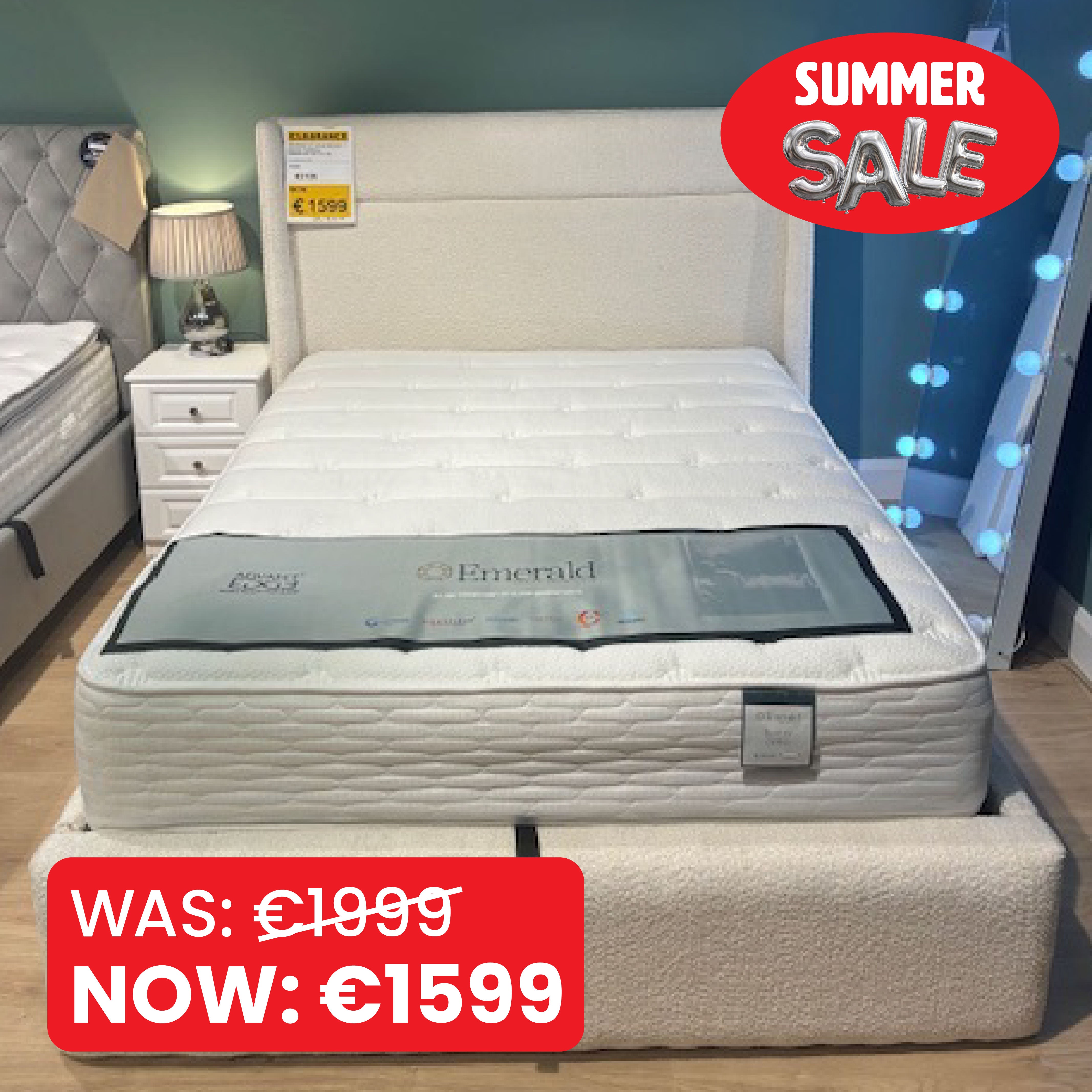 Monarch 5ft Bed Set