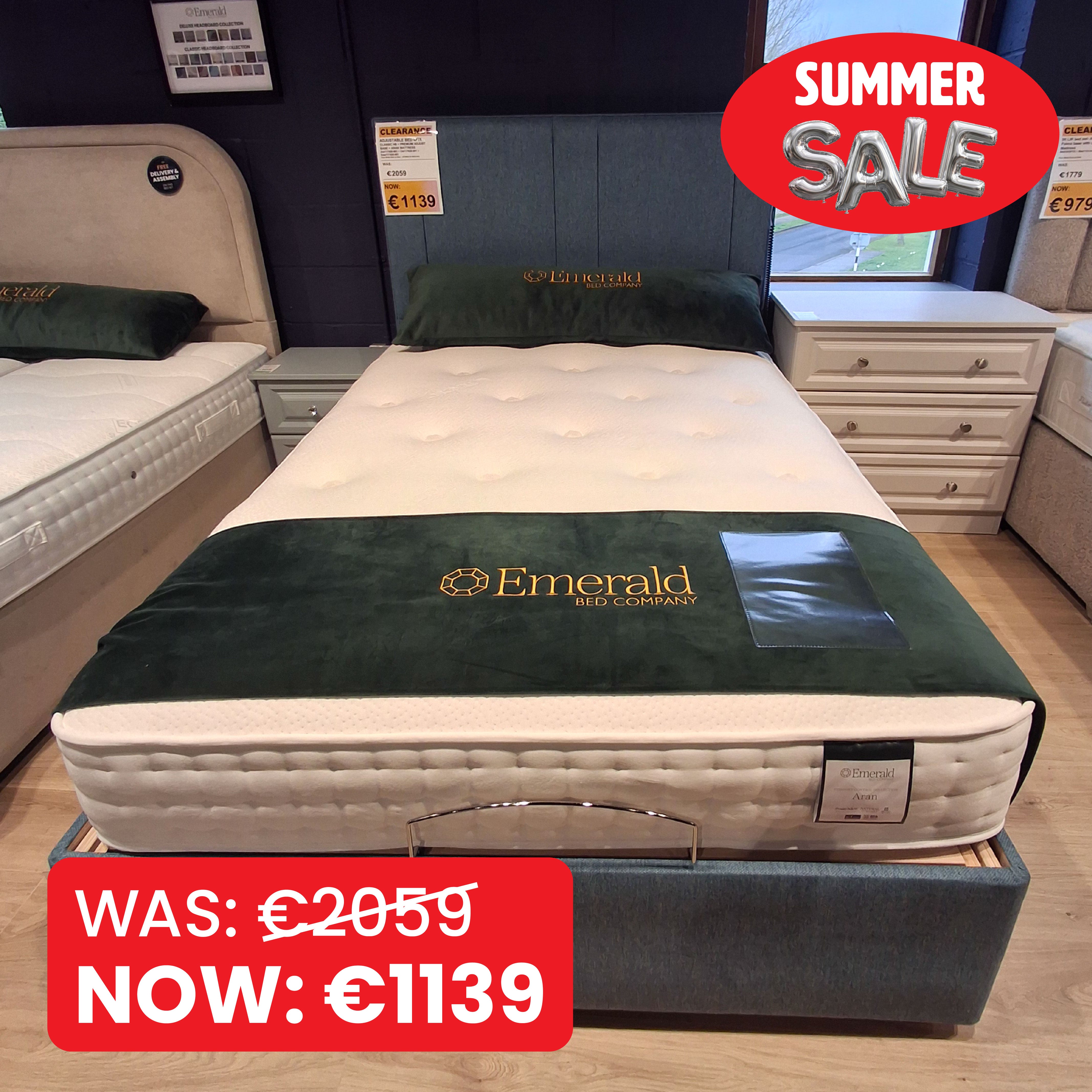 Aran – 5ft Adjustable Bed Bundle