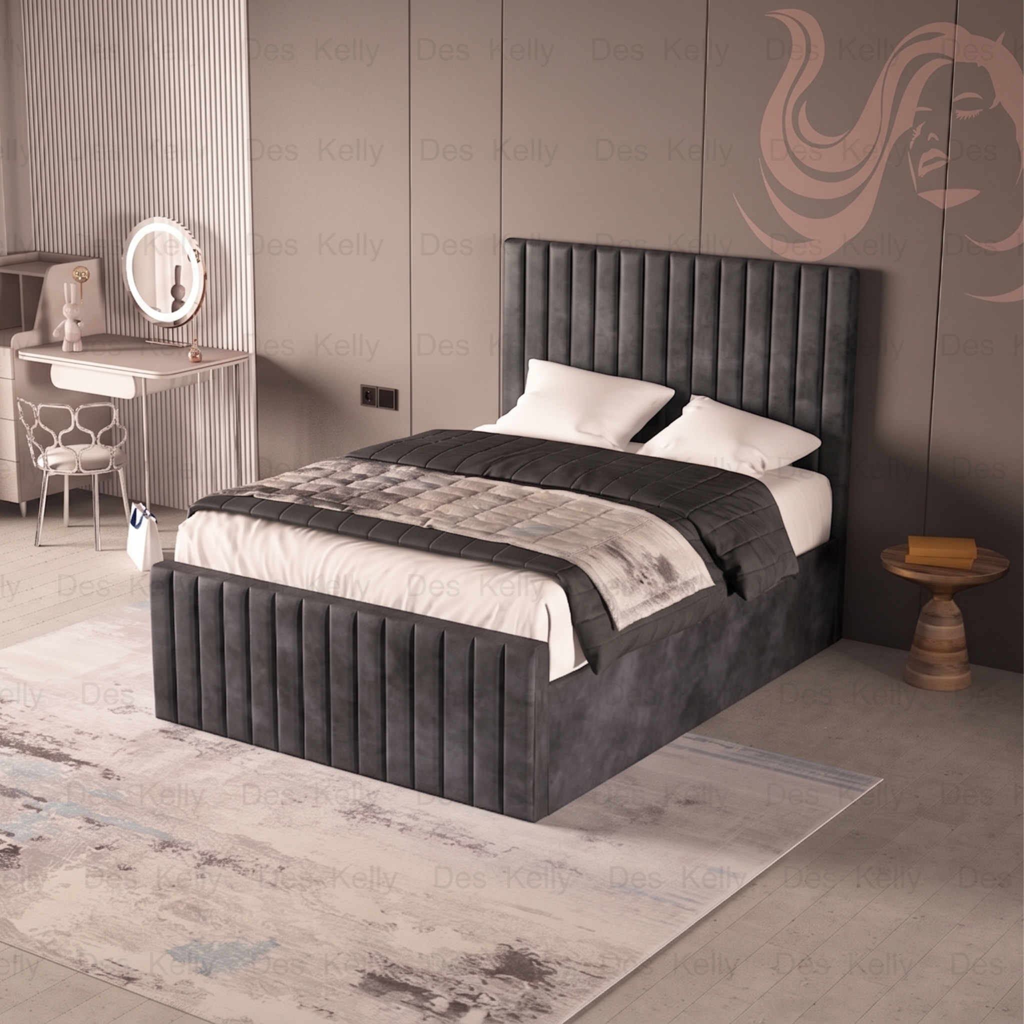 Saloma Ottoman Bedframe