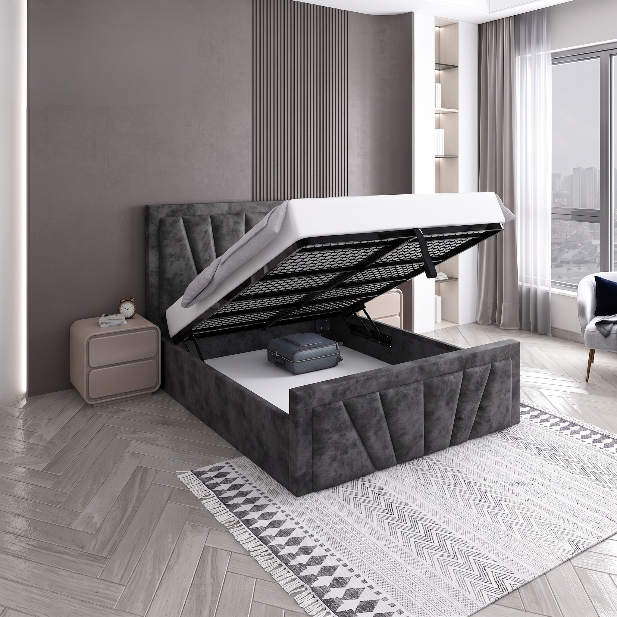 Starlight Ottoman Bedframe
