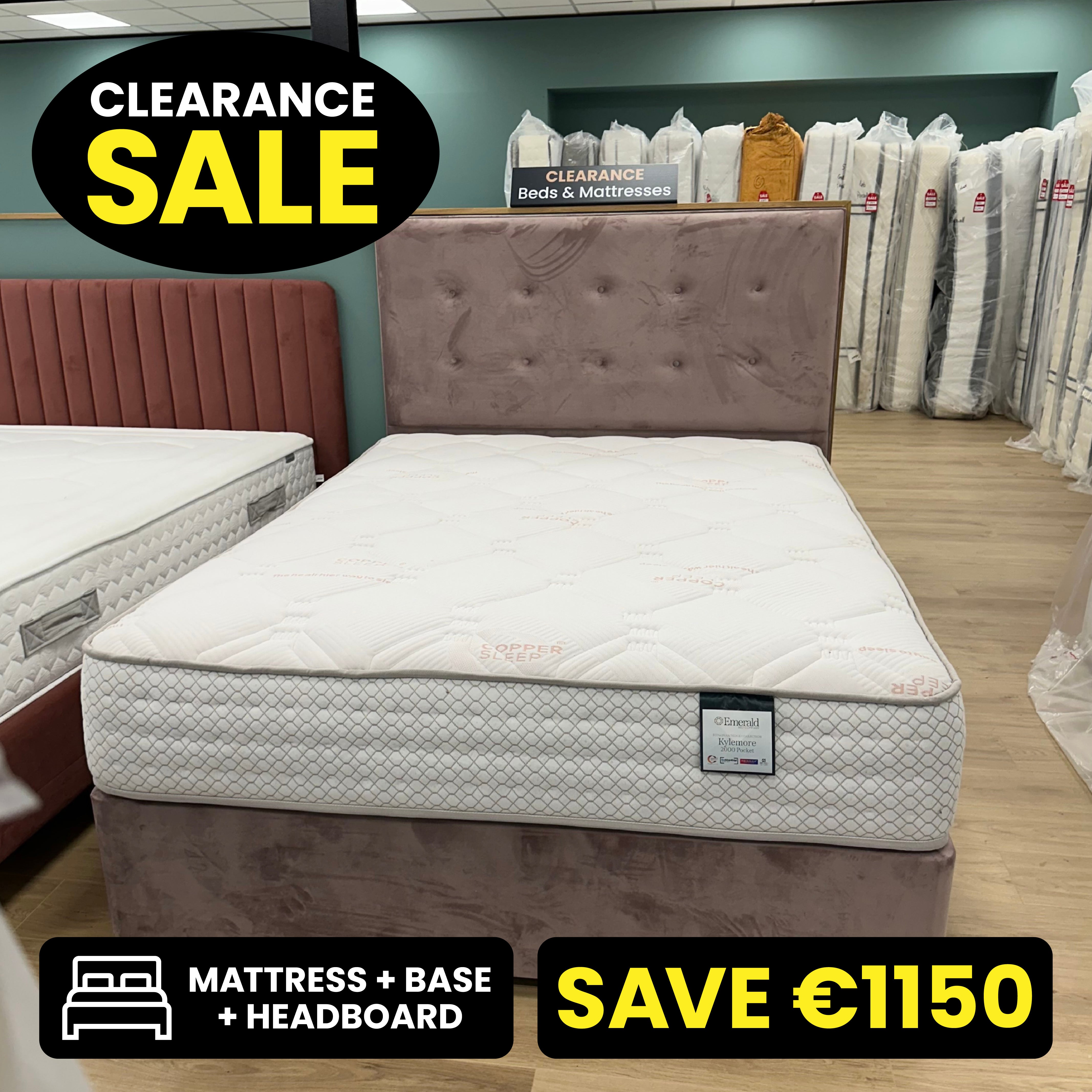 Copper Sleep 5ft King Size Bed Set