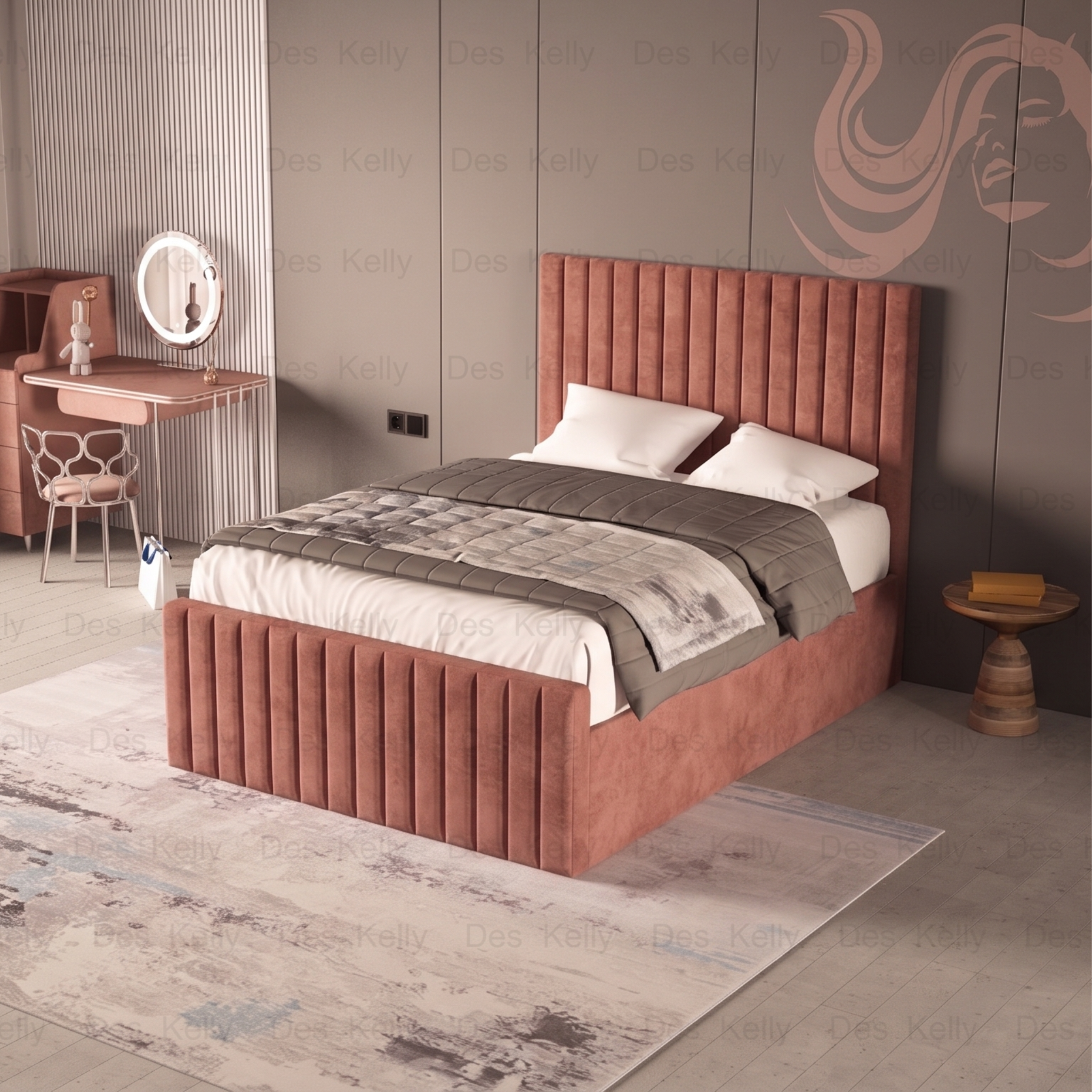 Saloma Ottoman Bedframe