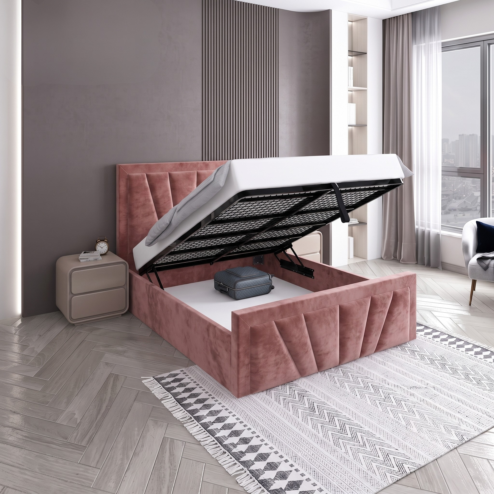 Starlight Ottoman Bedframe