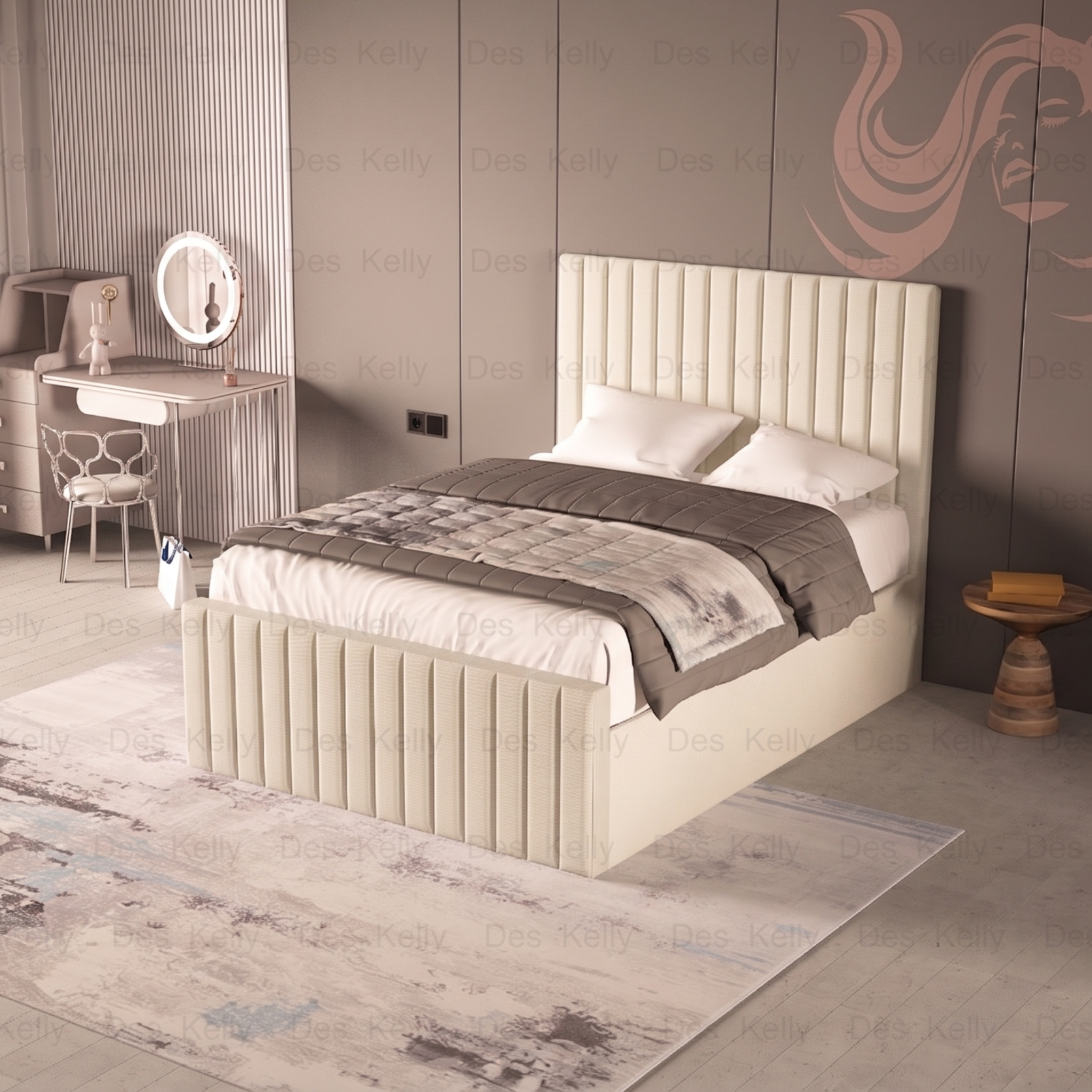 Saloma Ottoman Bedframe
