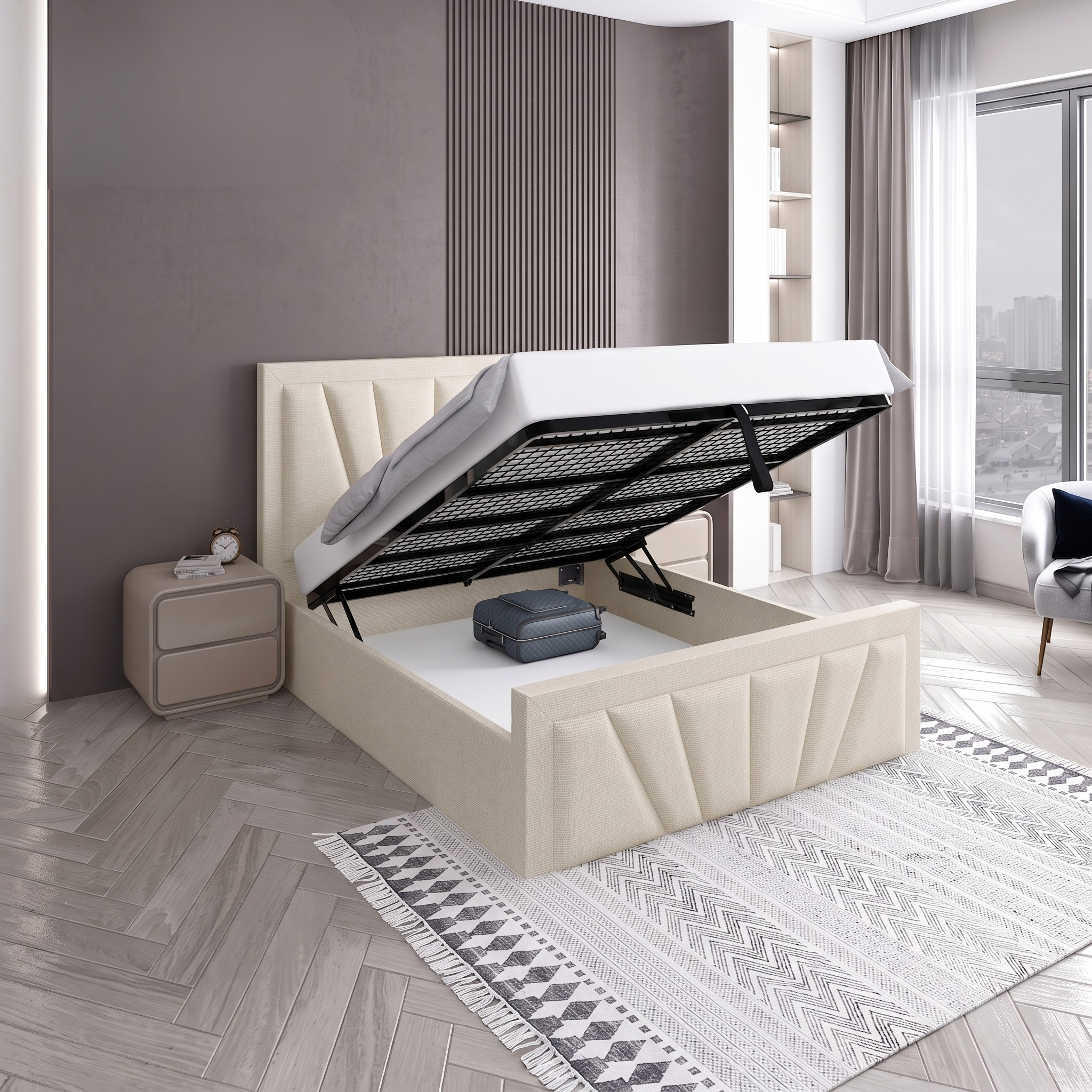 Starlight Ottoman Bedframe