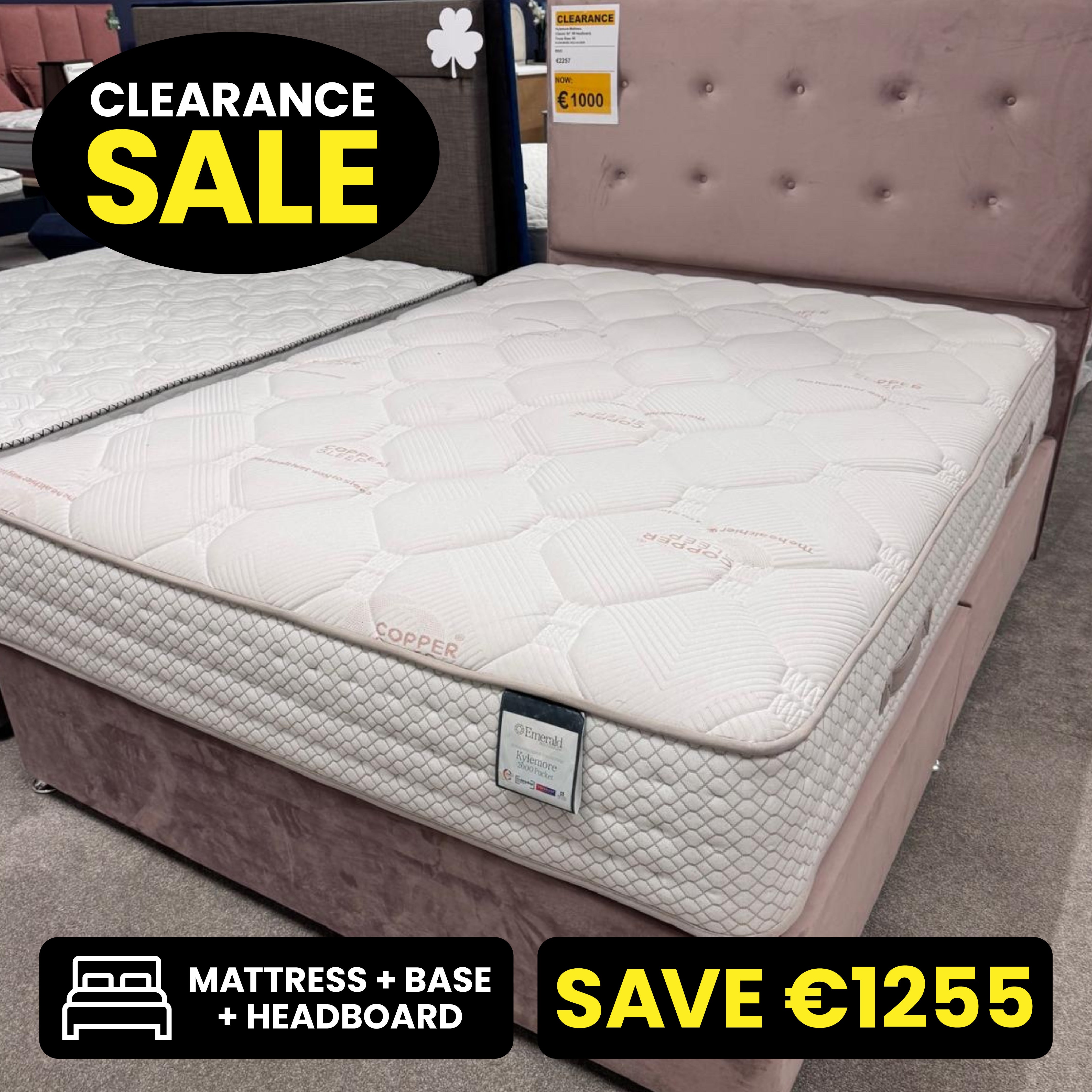 Kylemore 5ft Bed Set