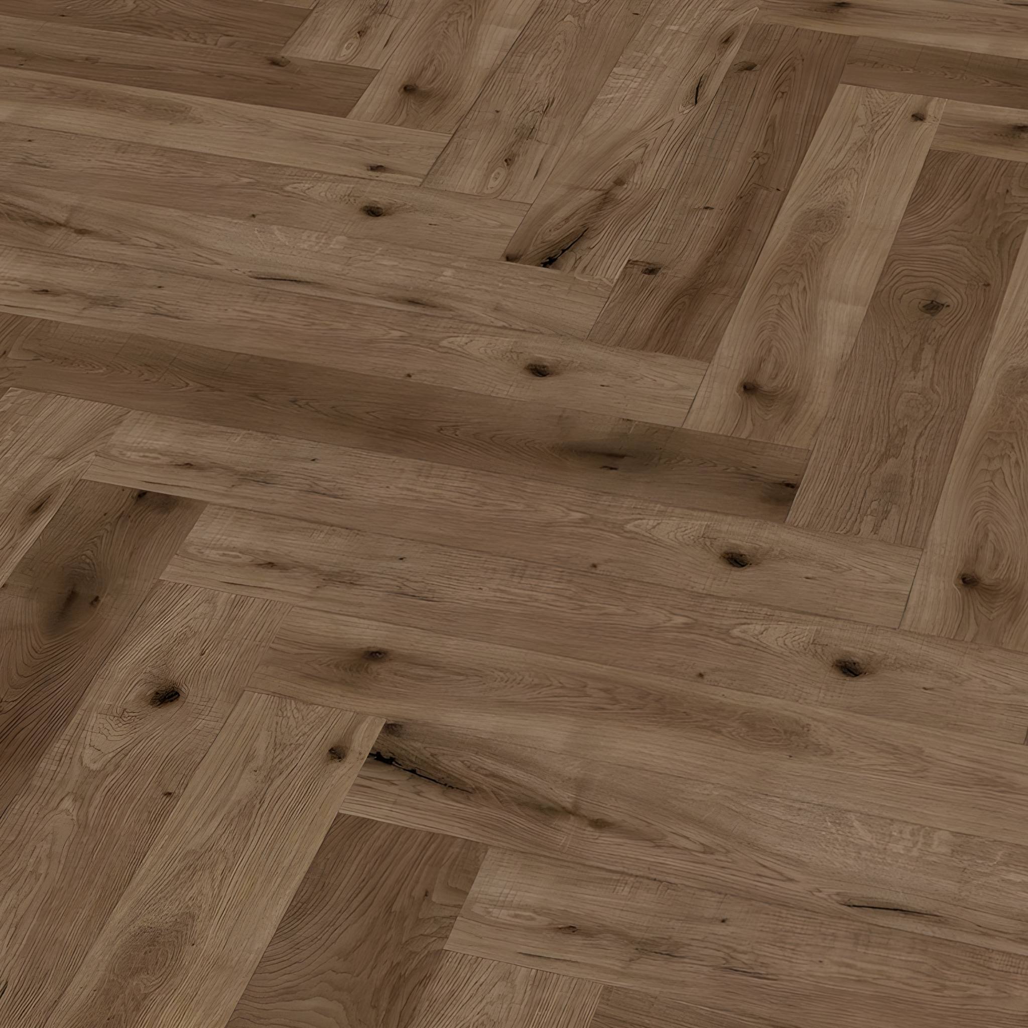 Herringbone 12mm Trib Oak