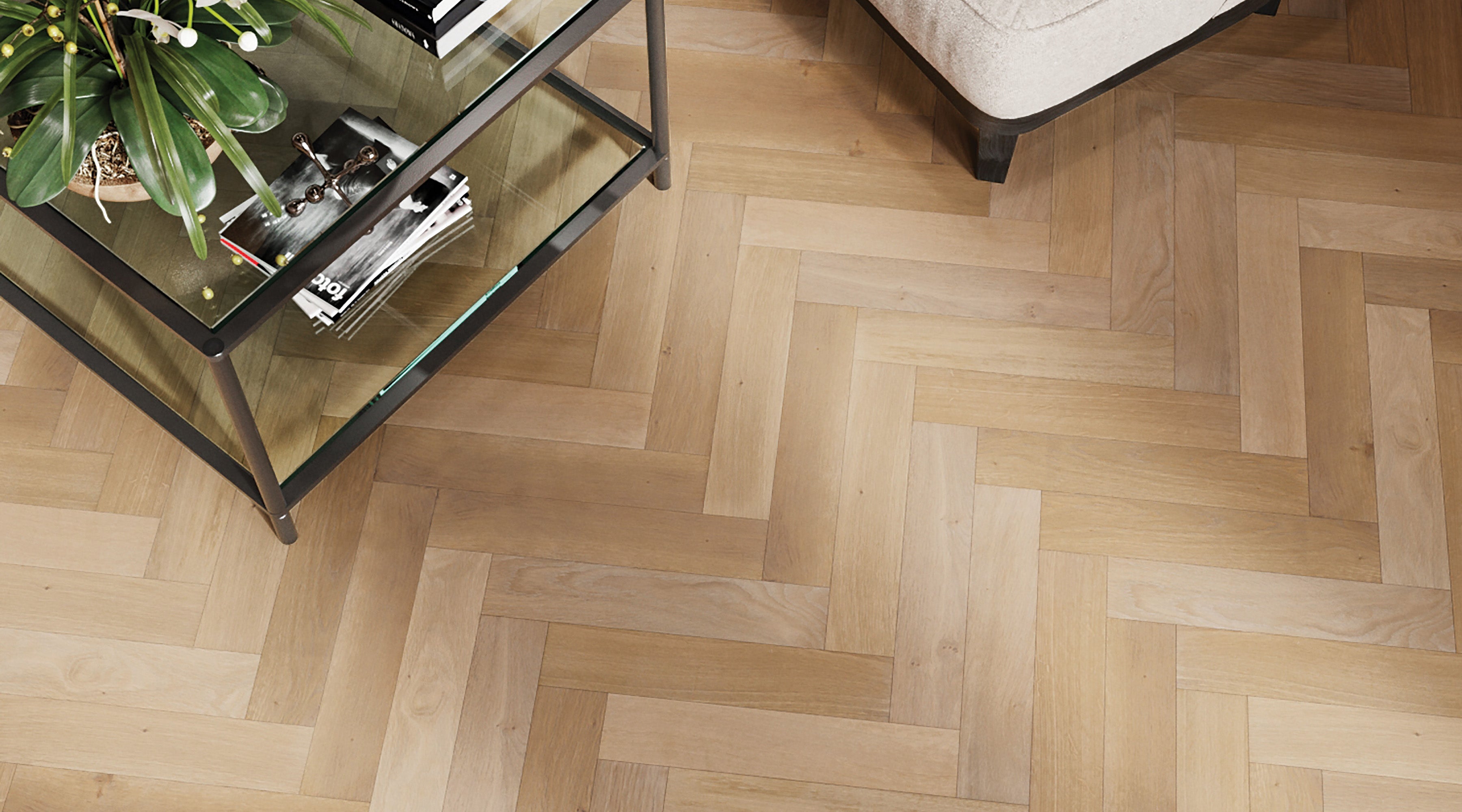 Soho Herringbone Oak 369