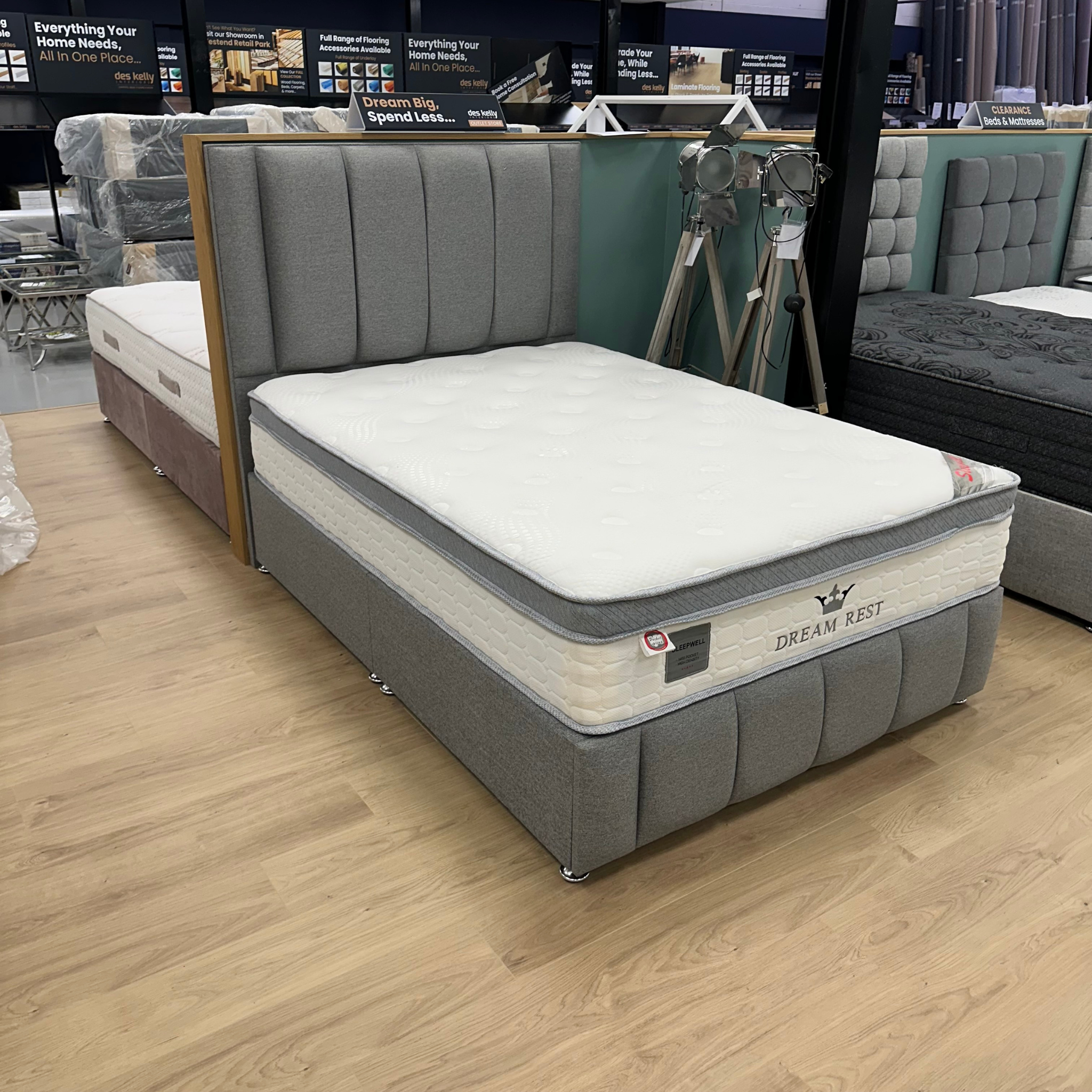 Deluxe 4"6 Double Bed Set