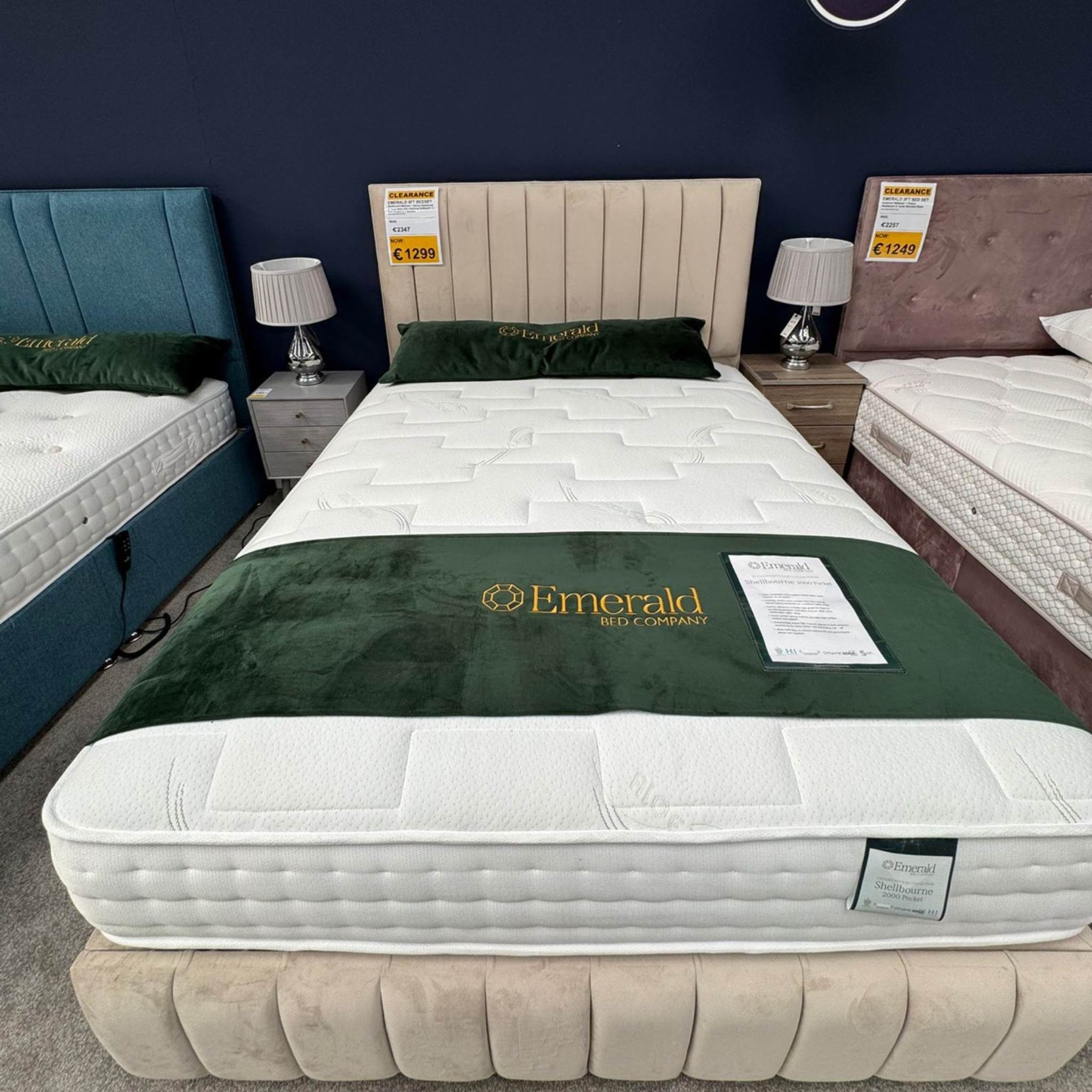 Emerald 5ft Complete Bed-Set