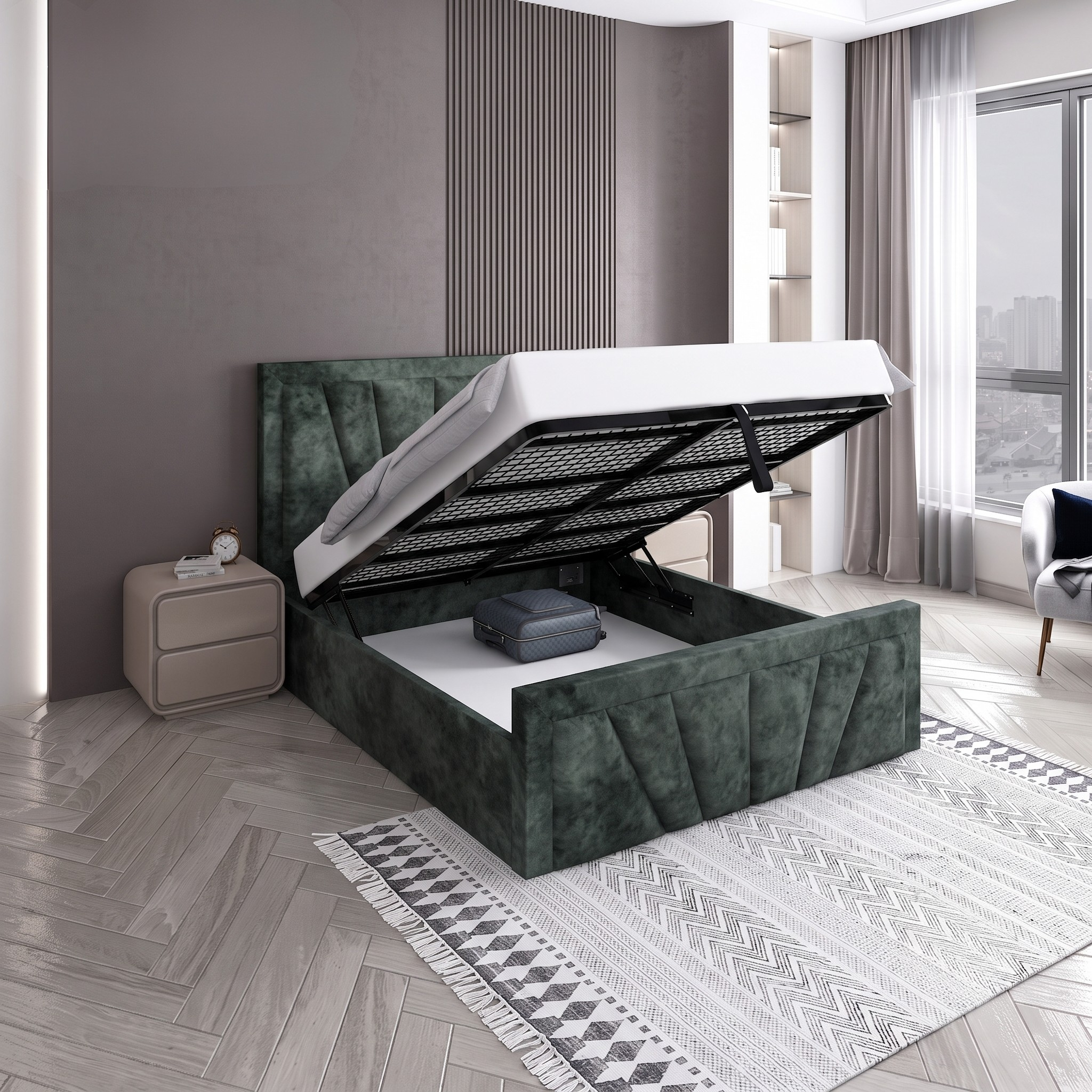 Starlight Ottoman Bedframe
