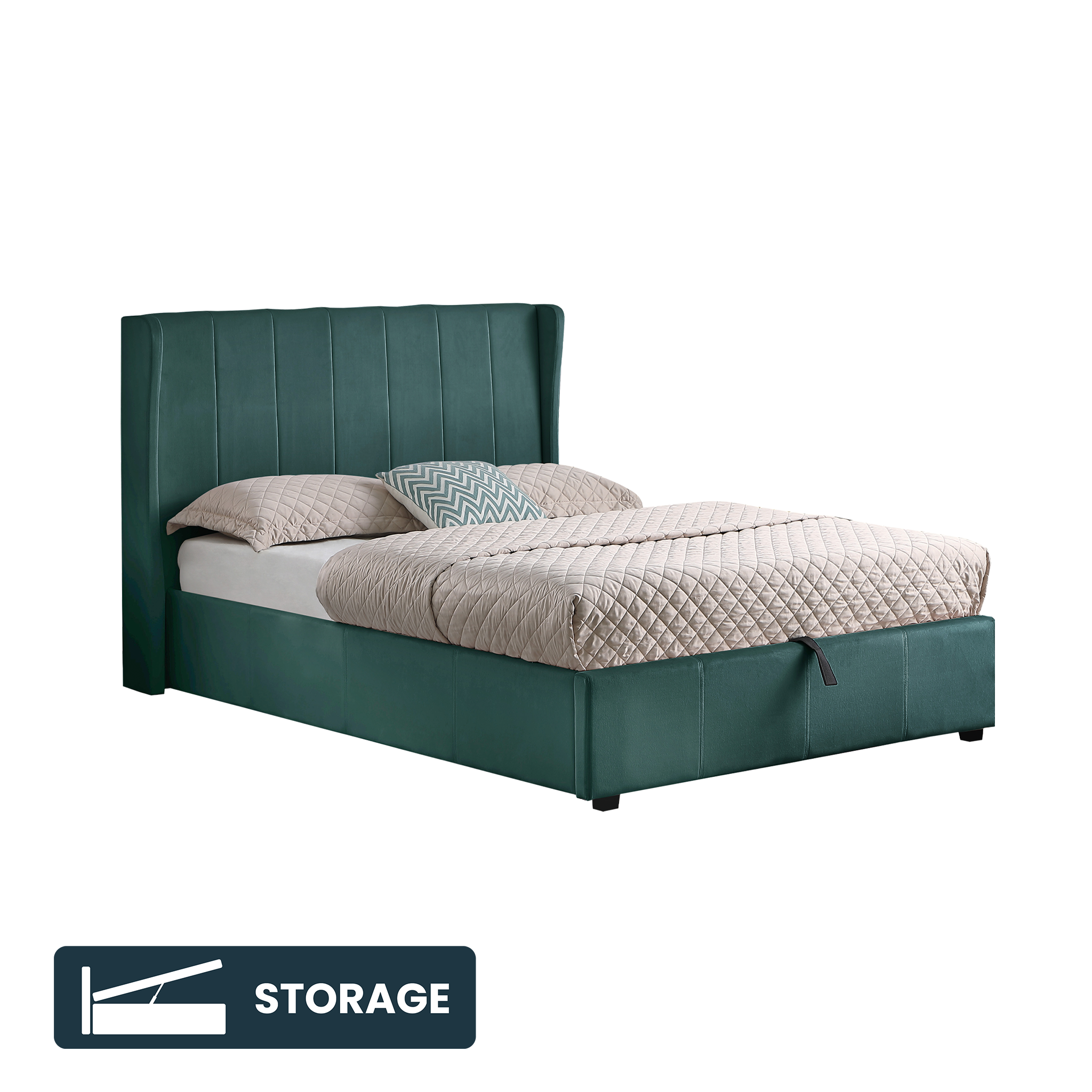 Emily Ottoman Storage Bedframe