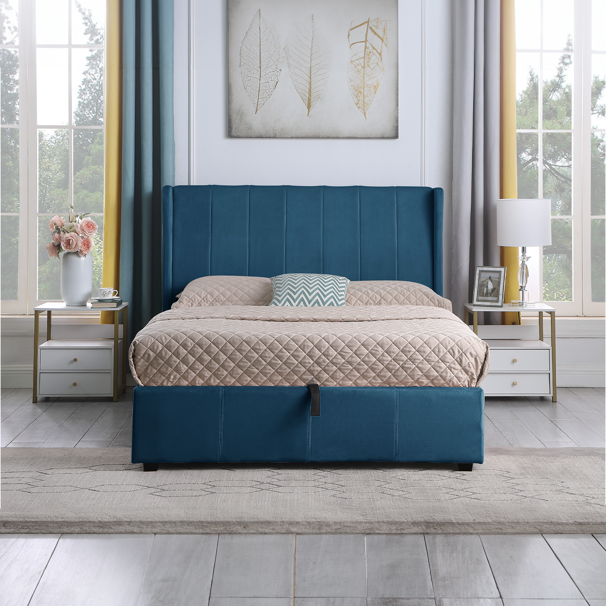 Emily Ottoman Storage Bedframe