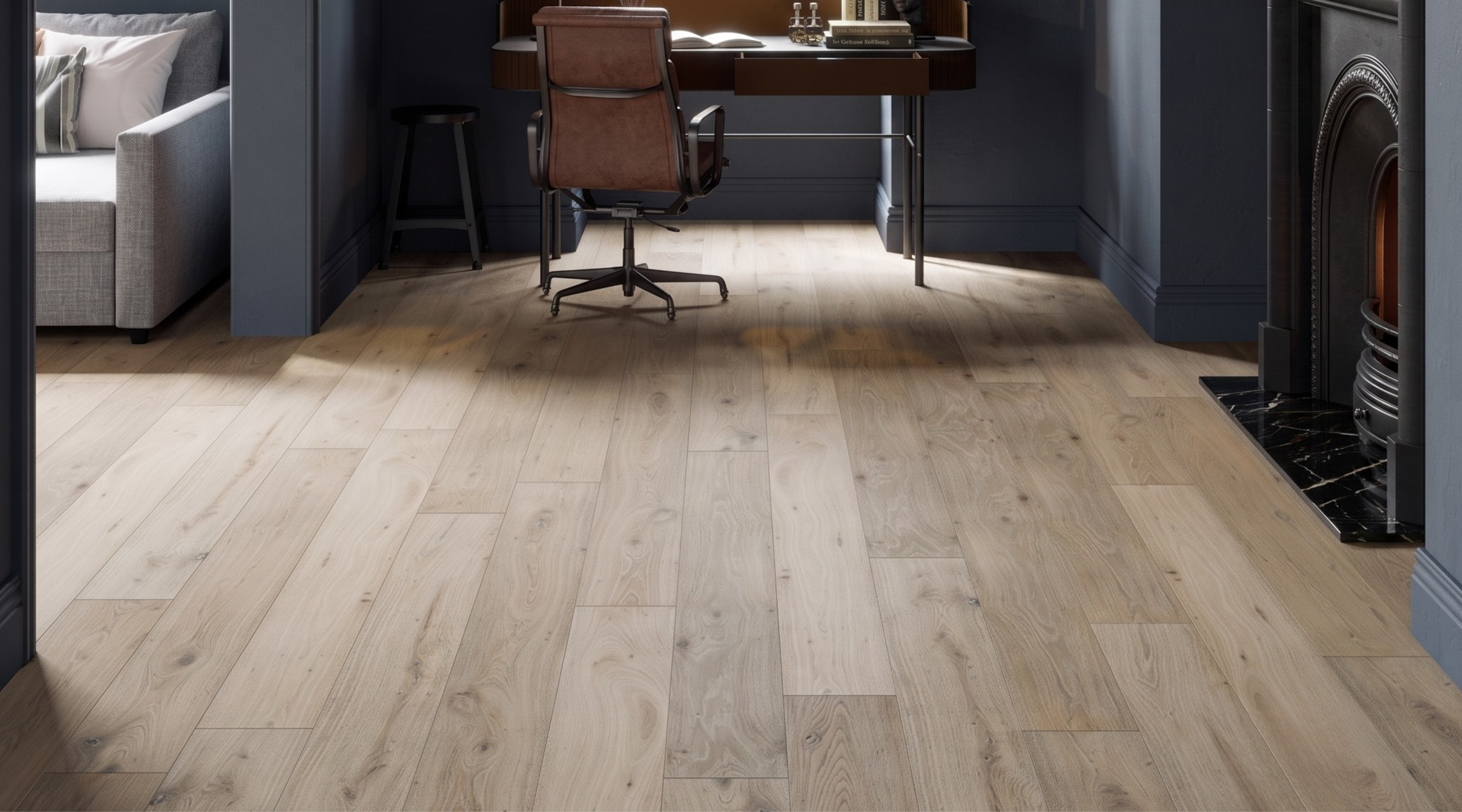 Fog Oak Engineered Plank 14mm