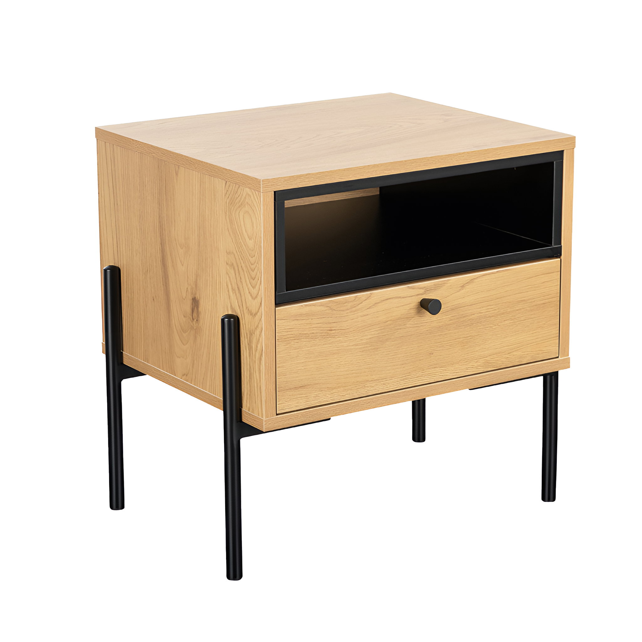 Getafe Bedside Table 1 Drawer