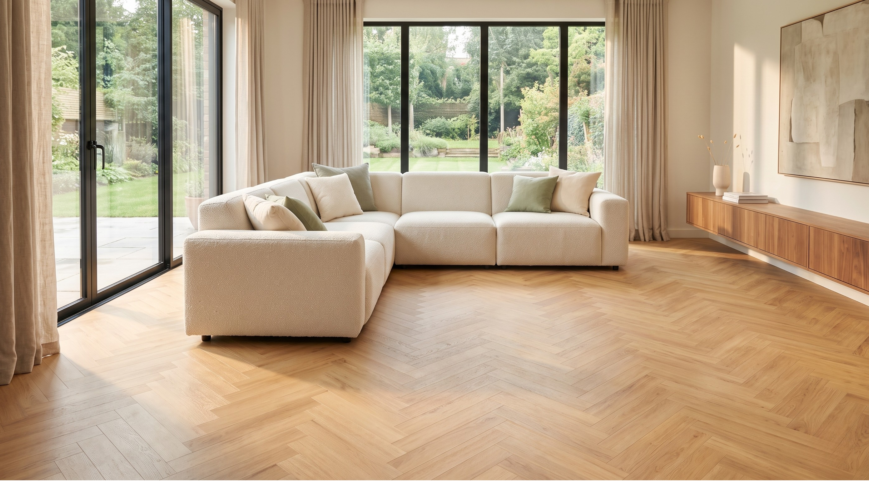 Gin Oak Herringbone SPC