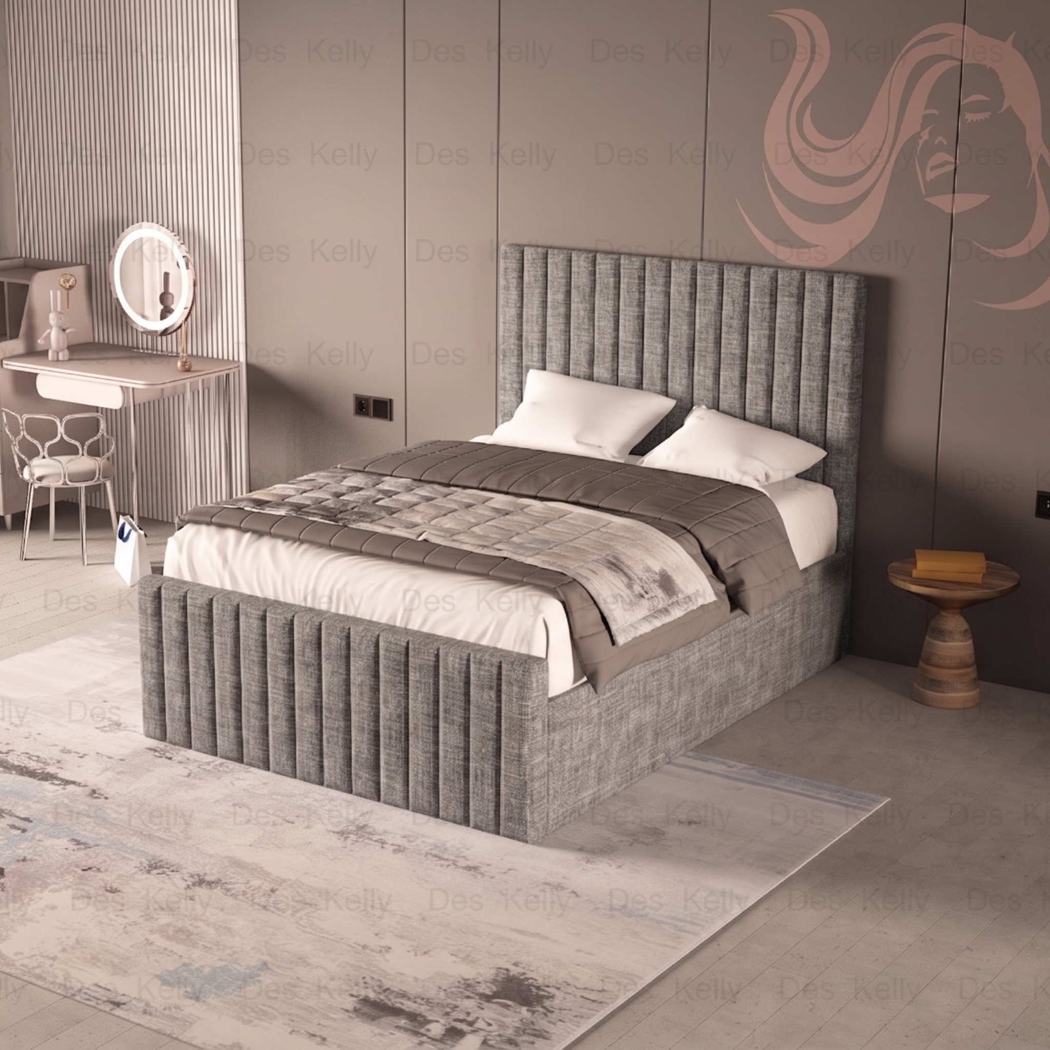 Saloma Ottoman Bedframe