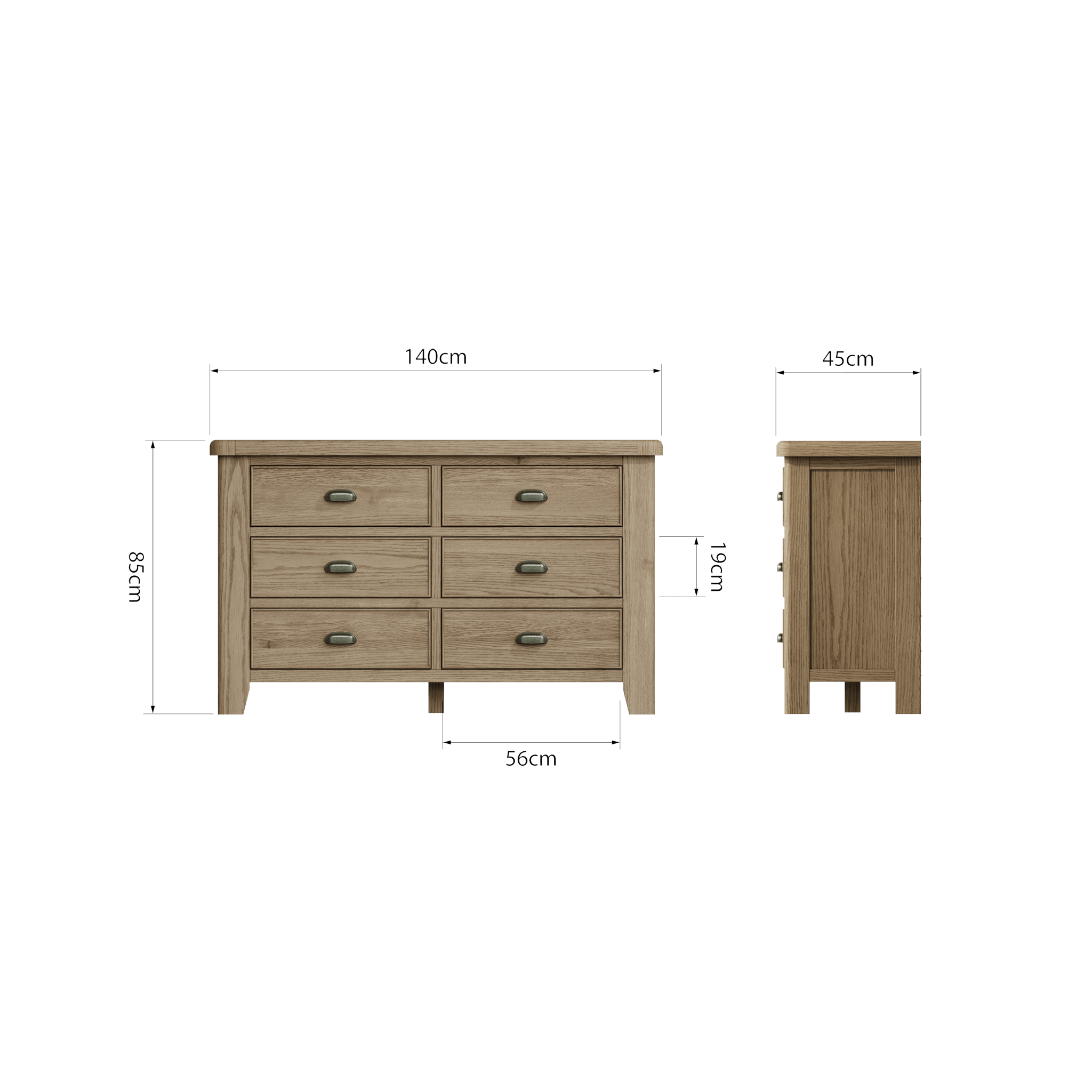 Marriott 6 Drawer Chest