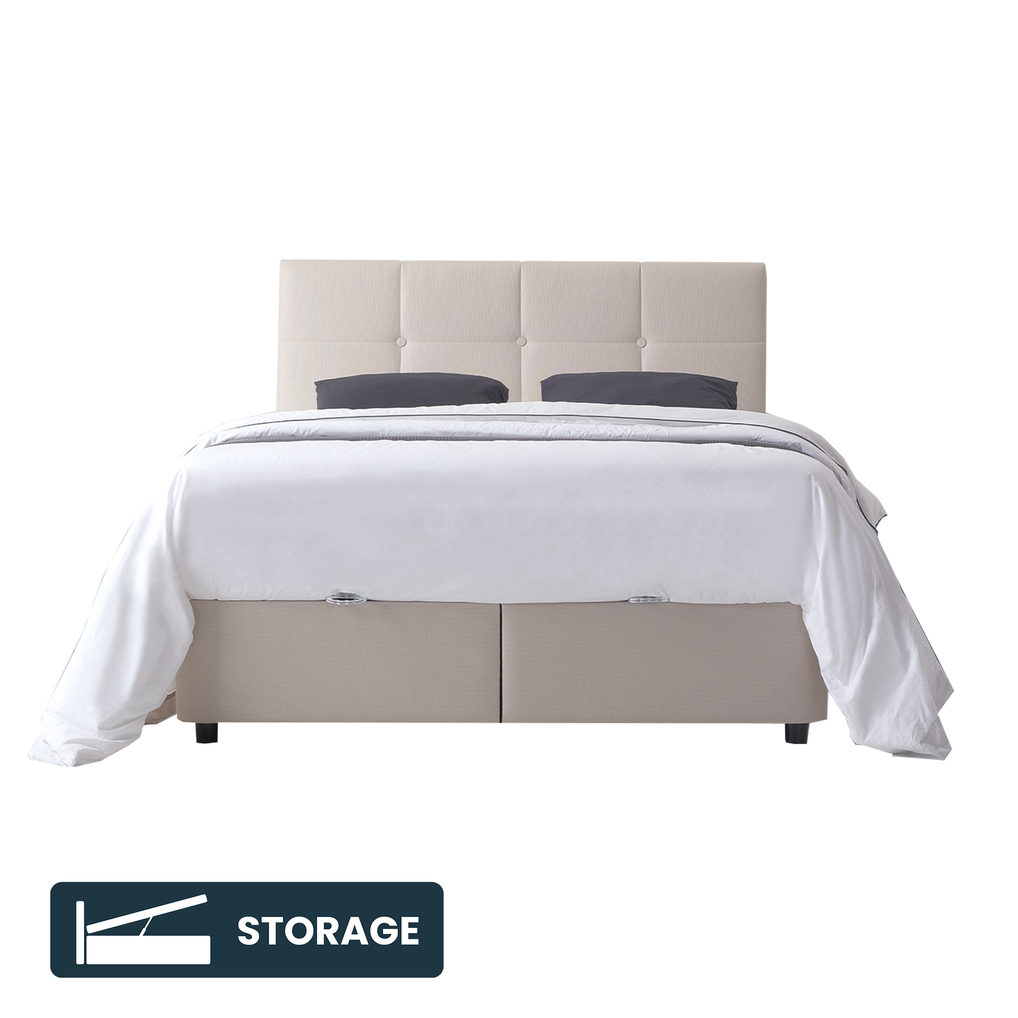 Harrison Ottoman Storage Bedframe