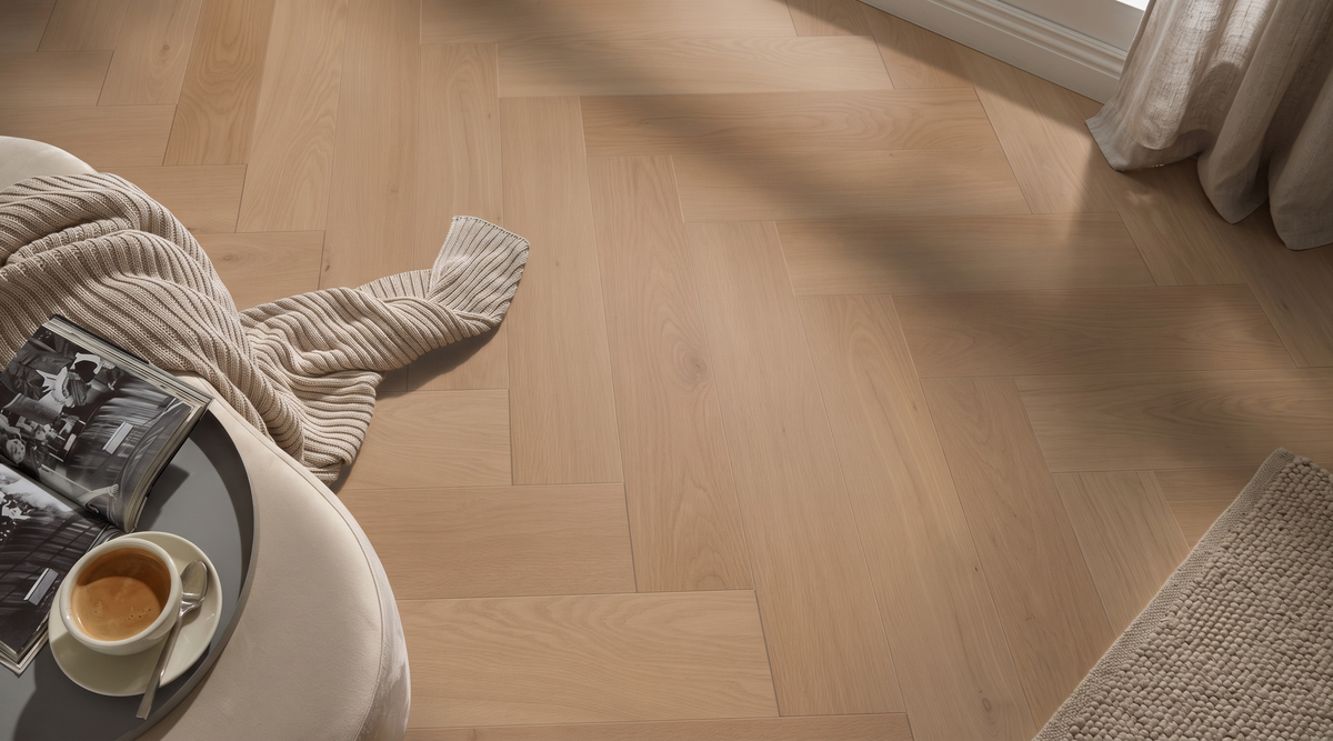 Honey Oak Herringbone SPC