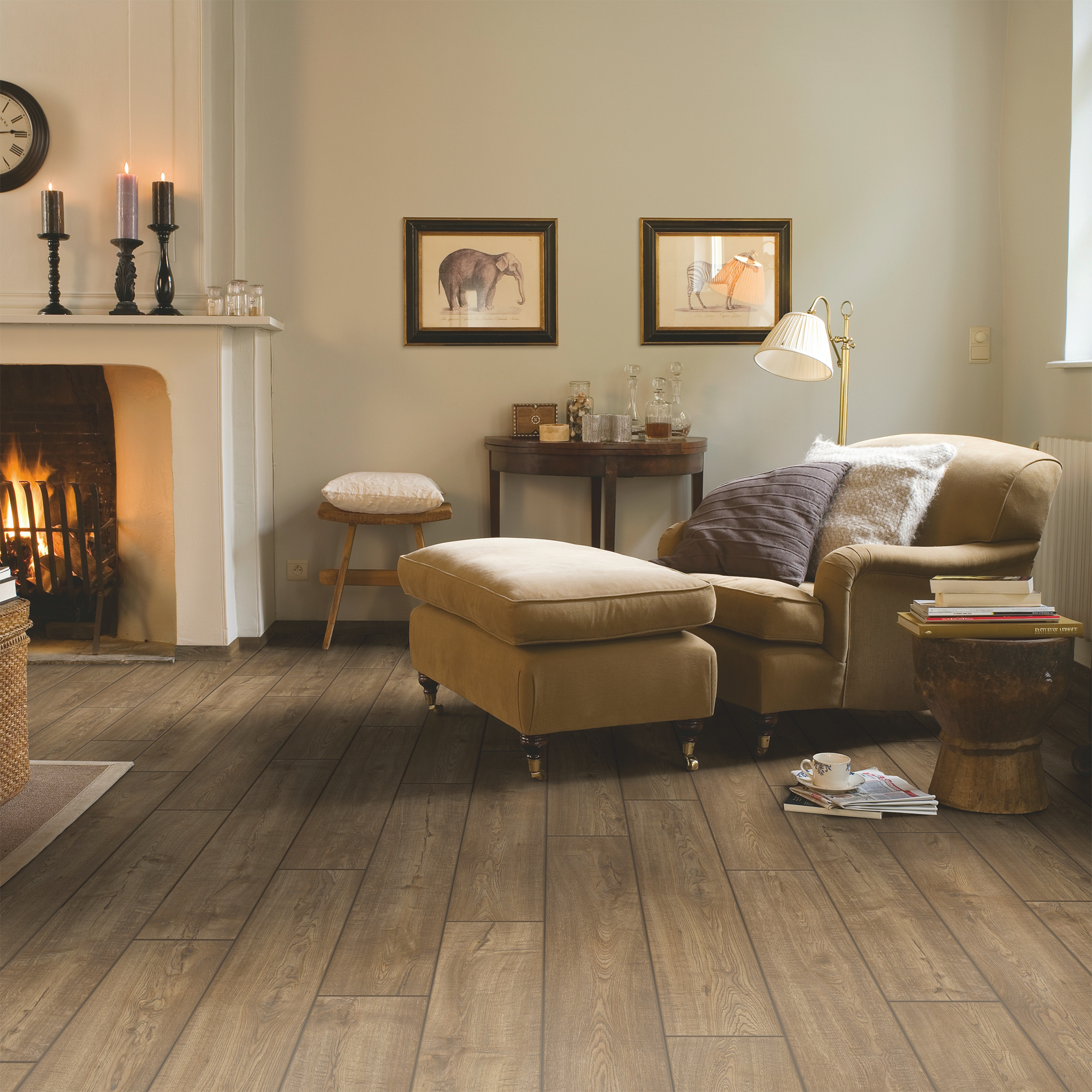 Impressive Ultra - Scraped Oak Grey Brown IMU1850