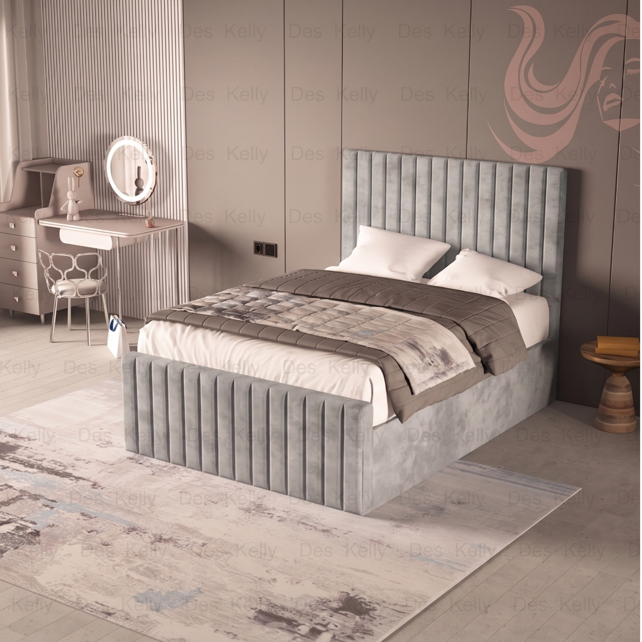 Saloma Ottoman Bedframe