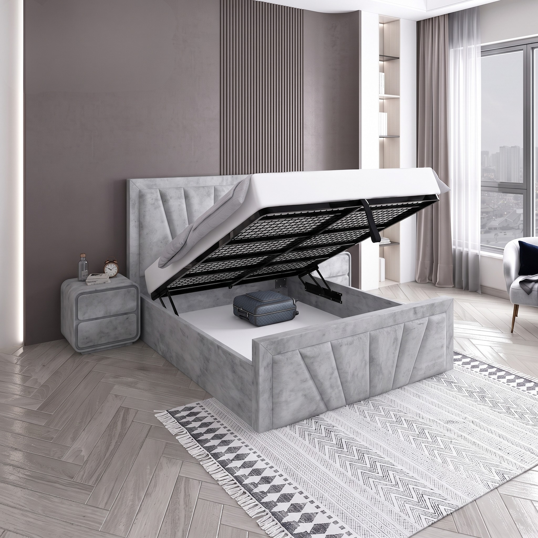 Starlight Ottoman Bedframe