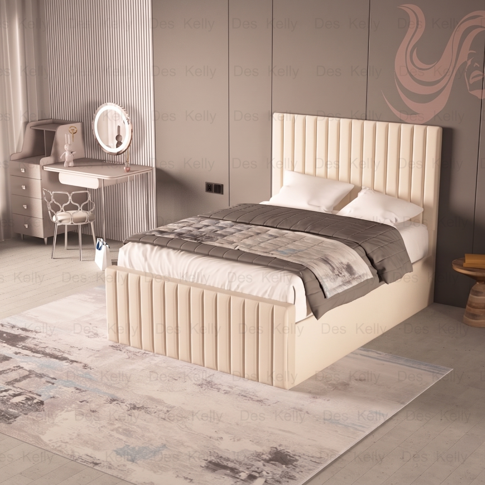 Saloma Ottoman Bedframe