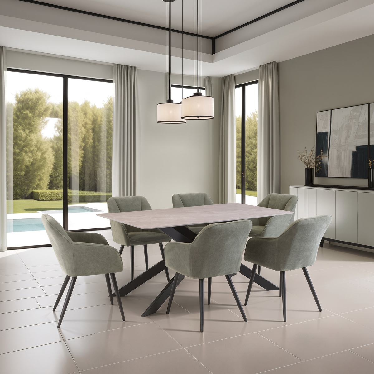 Kamila 1.6m Dining Table