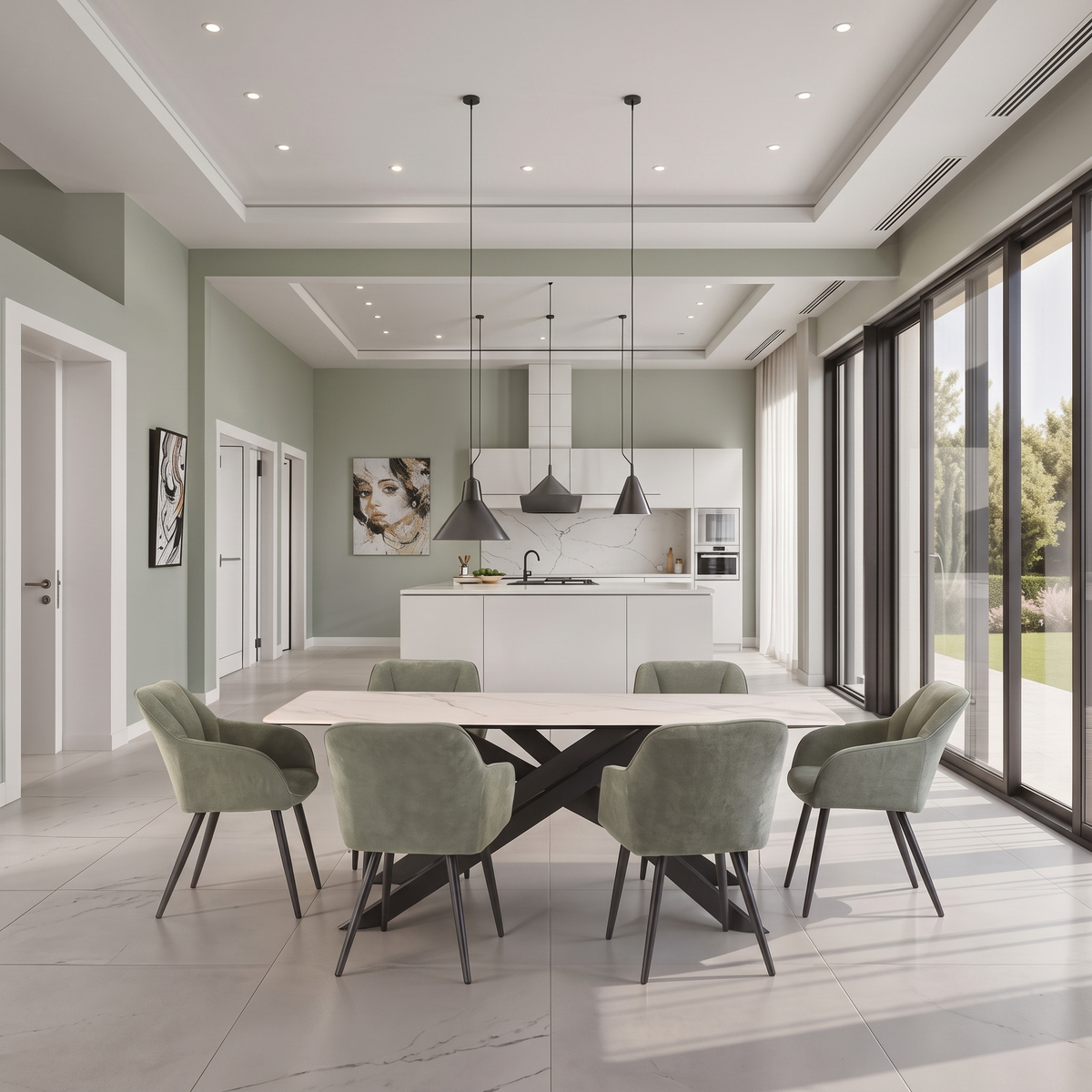 Kamila 1.6m Dining Table