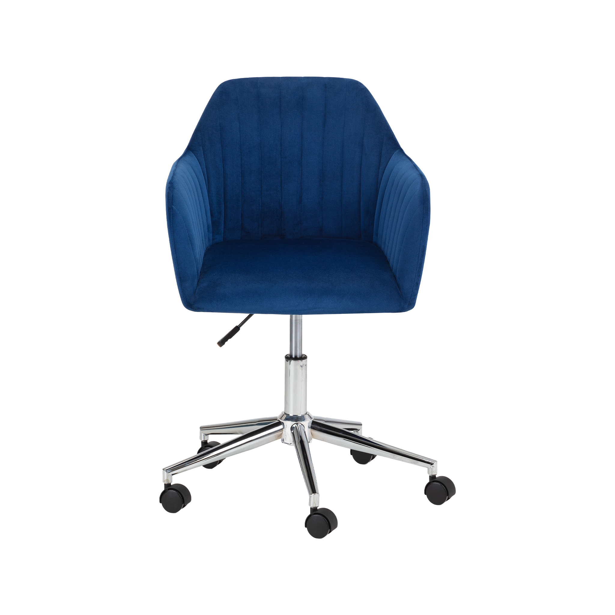 Kiel Velvet Swivel Office Chair