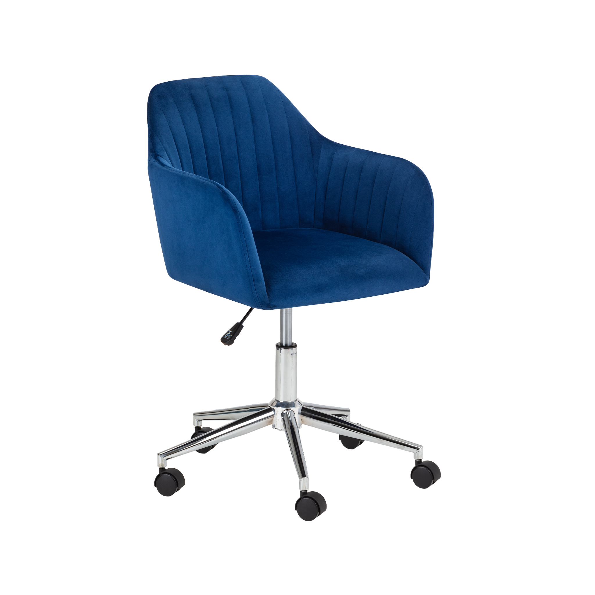 Kiel Velvet Swivel Office Chair