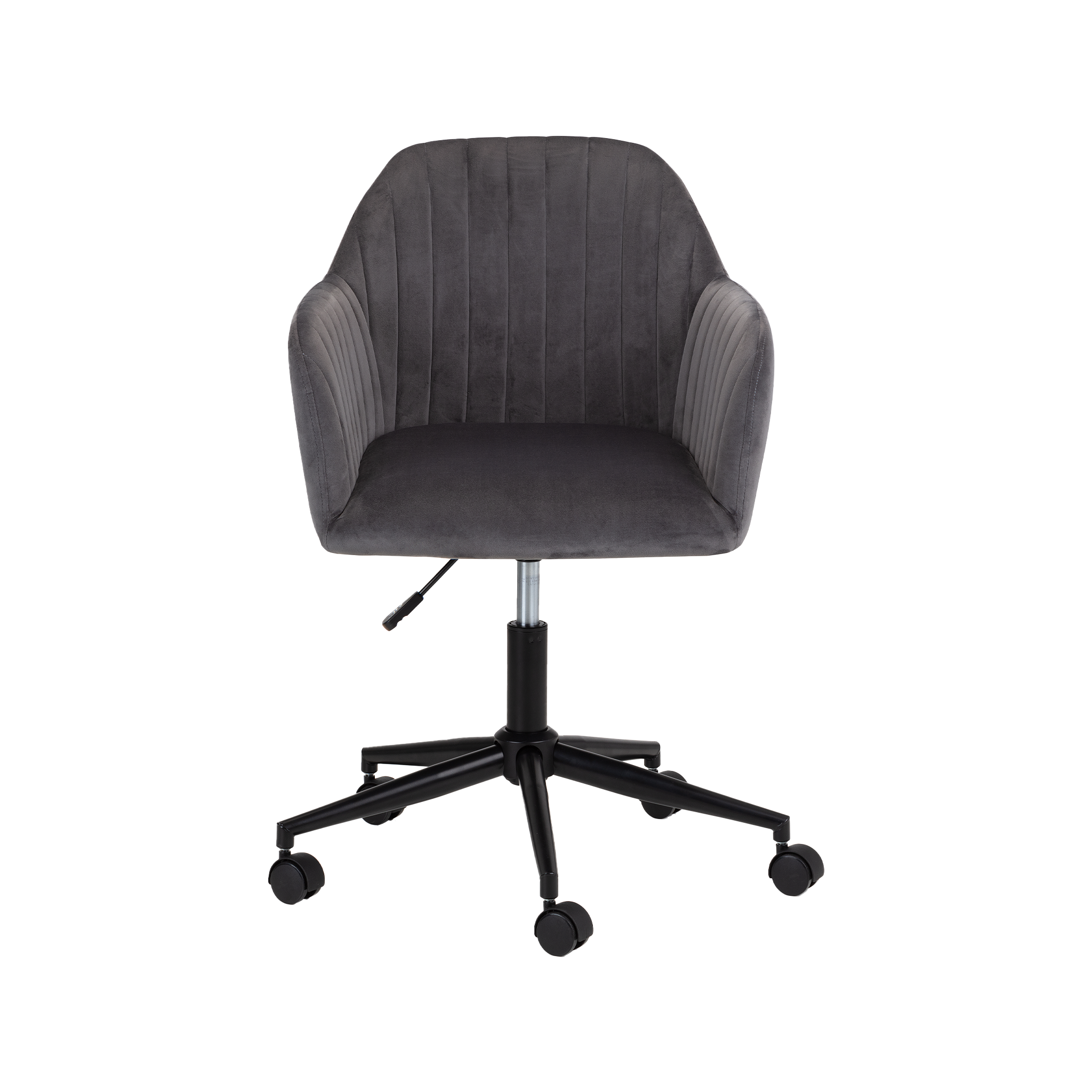 Kiel Velvet Swivel Office Chair