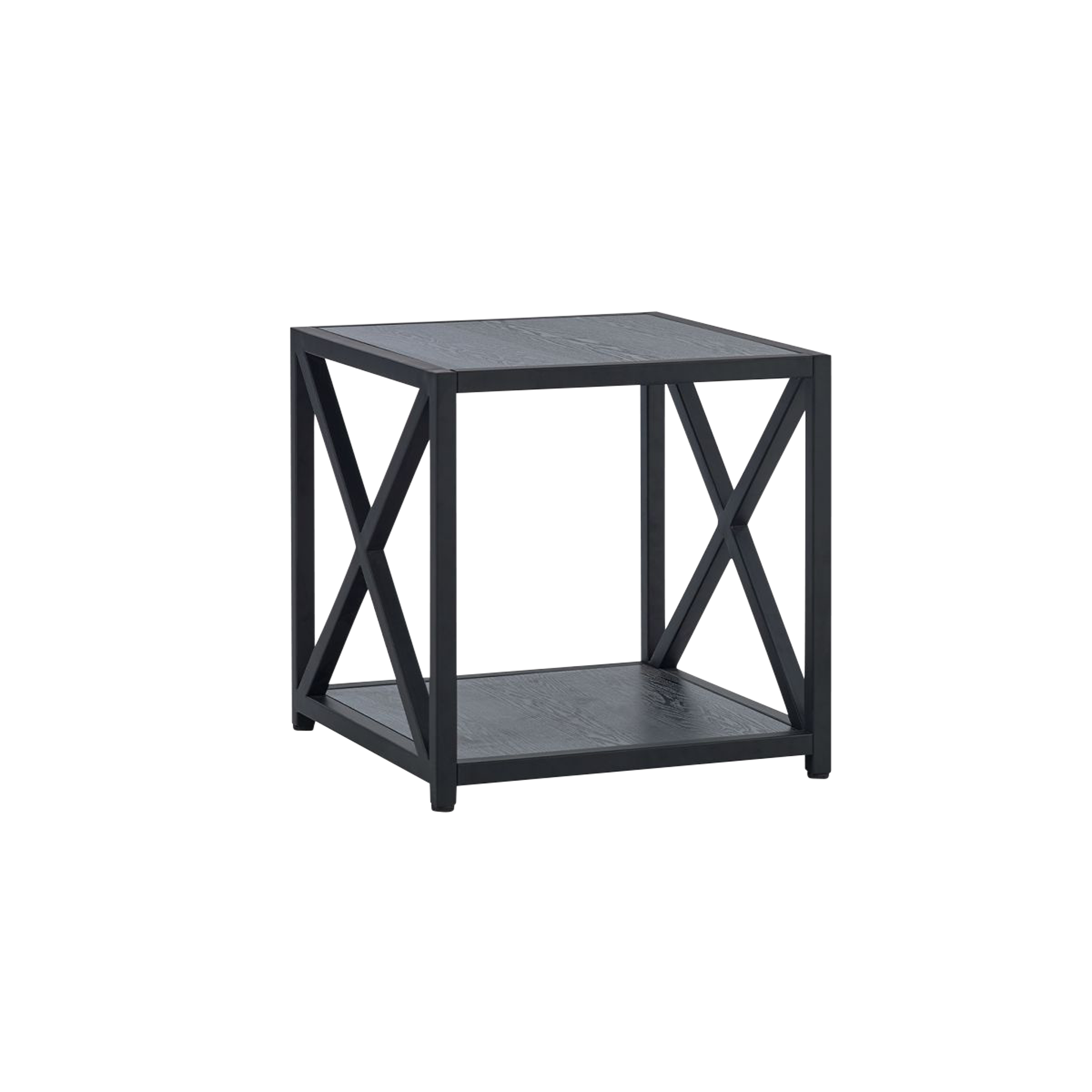 Urban Lamp Table - Black Ash