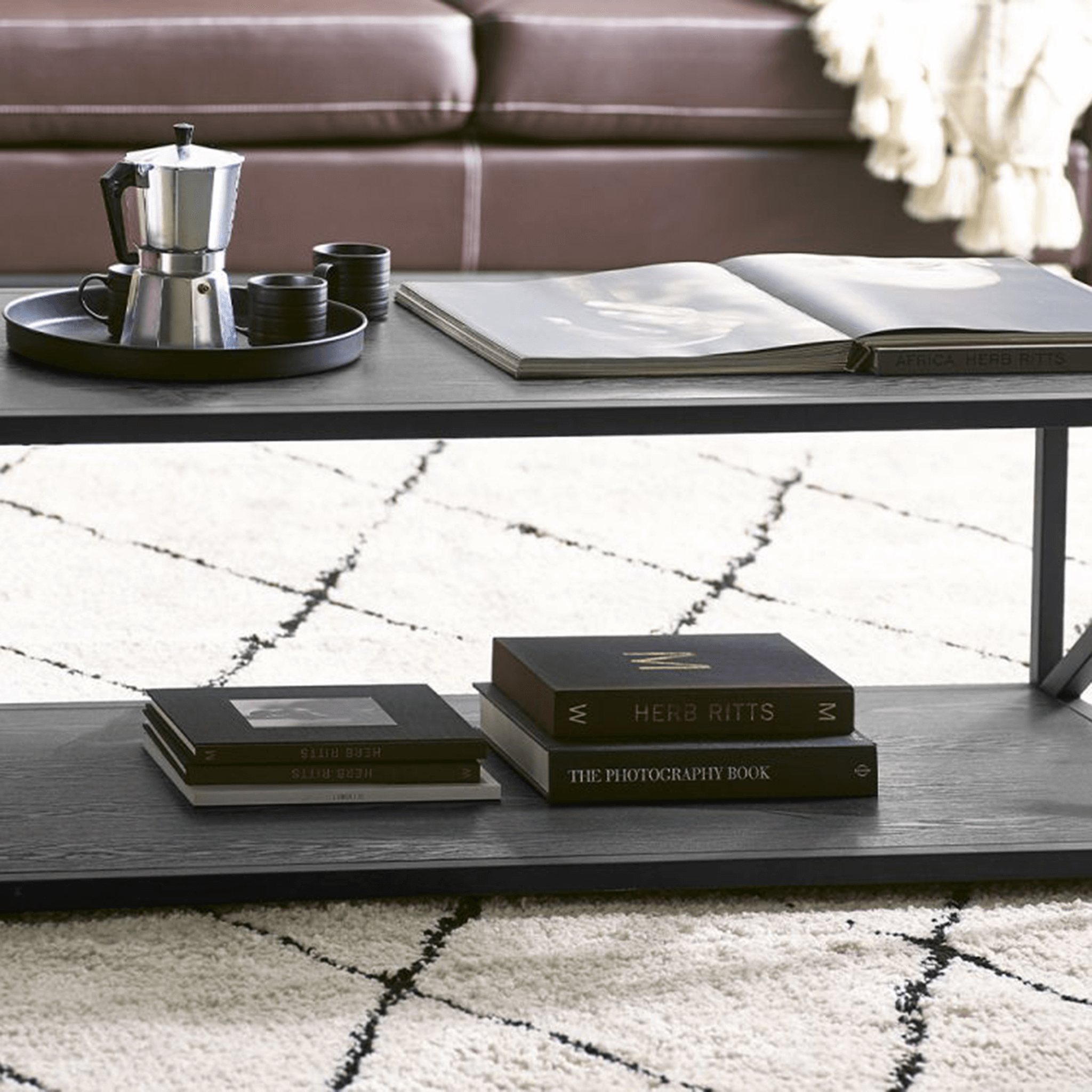 Urban Coffee Table - Black Ash