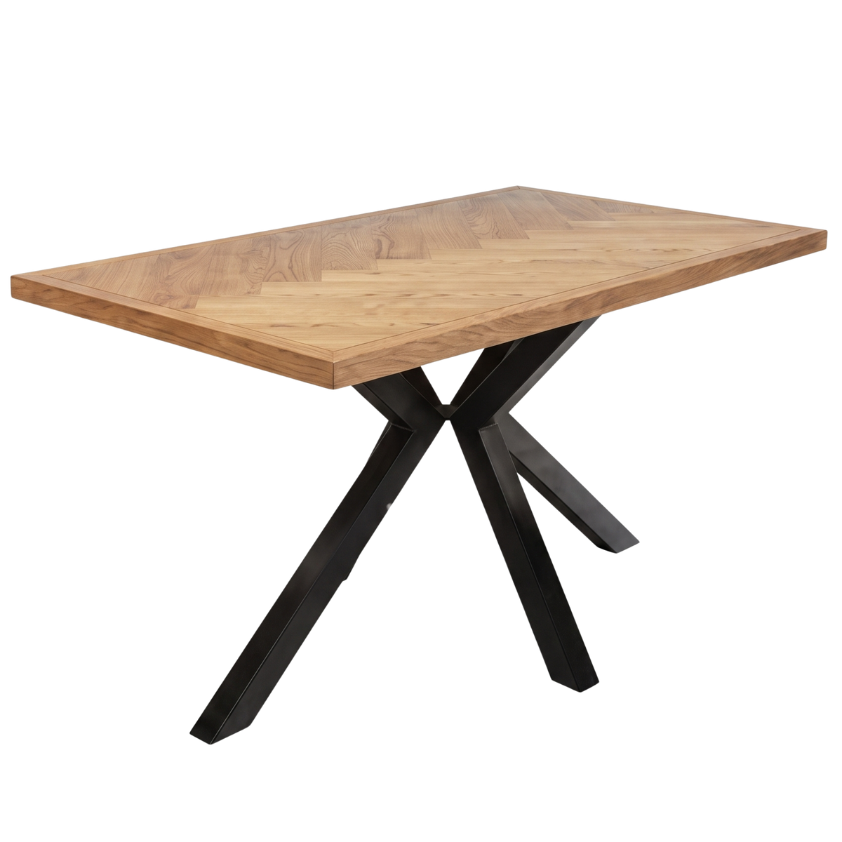 Larsson 1.4m Herringbone Dining Table