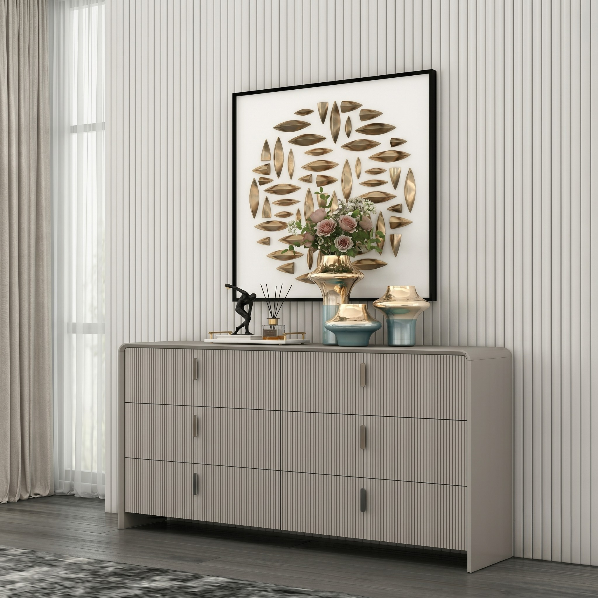 Cavallion 6 Drawer Chest