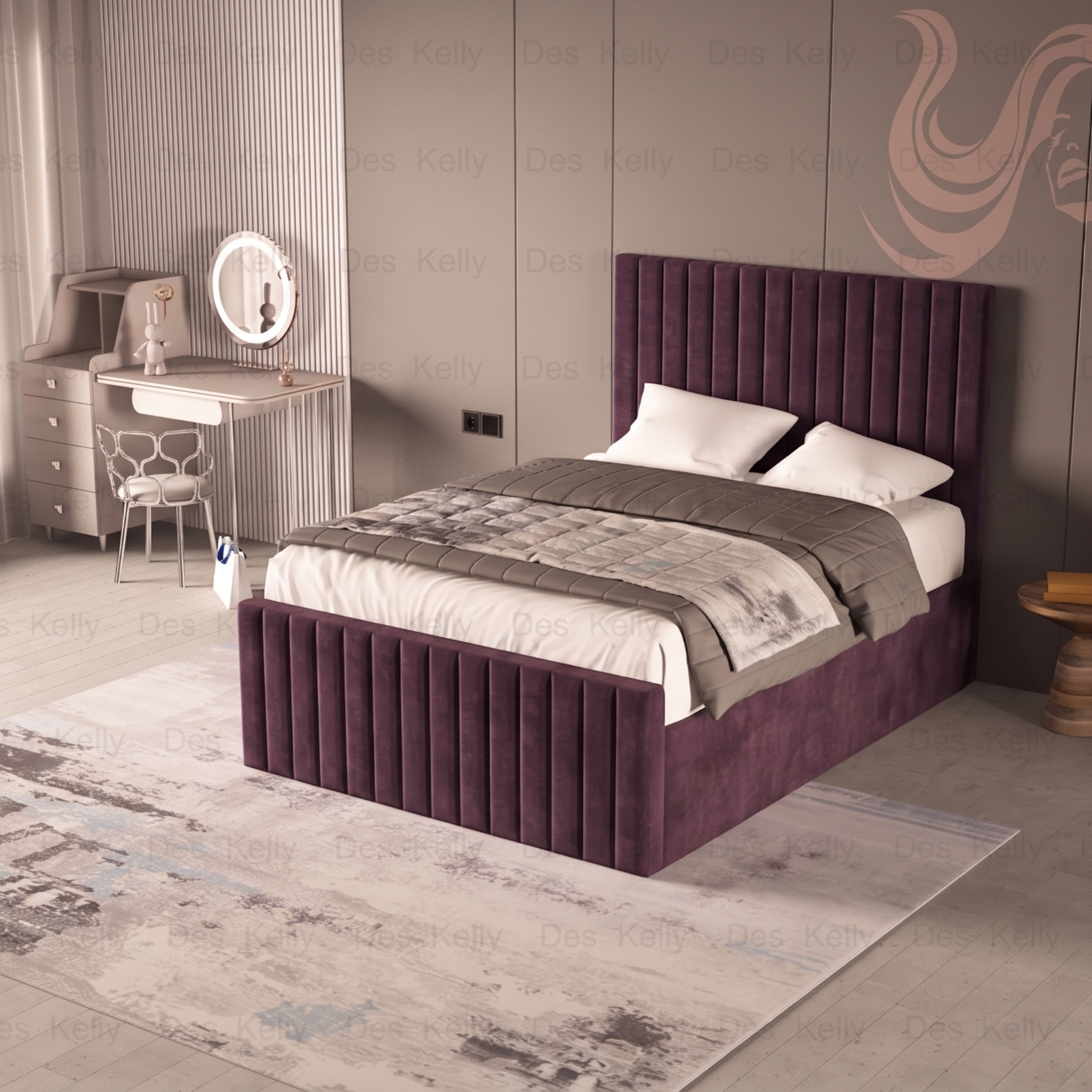 Saloma Ottoman Bedframe