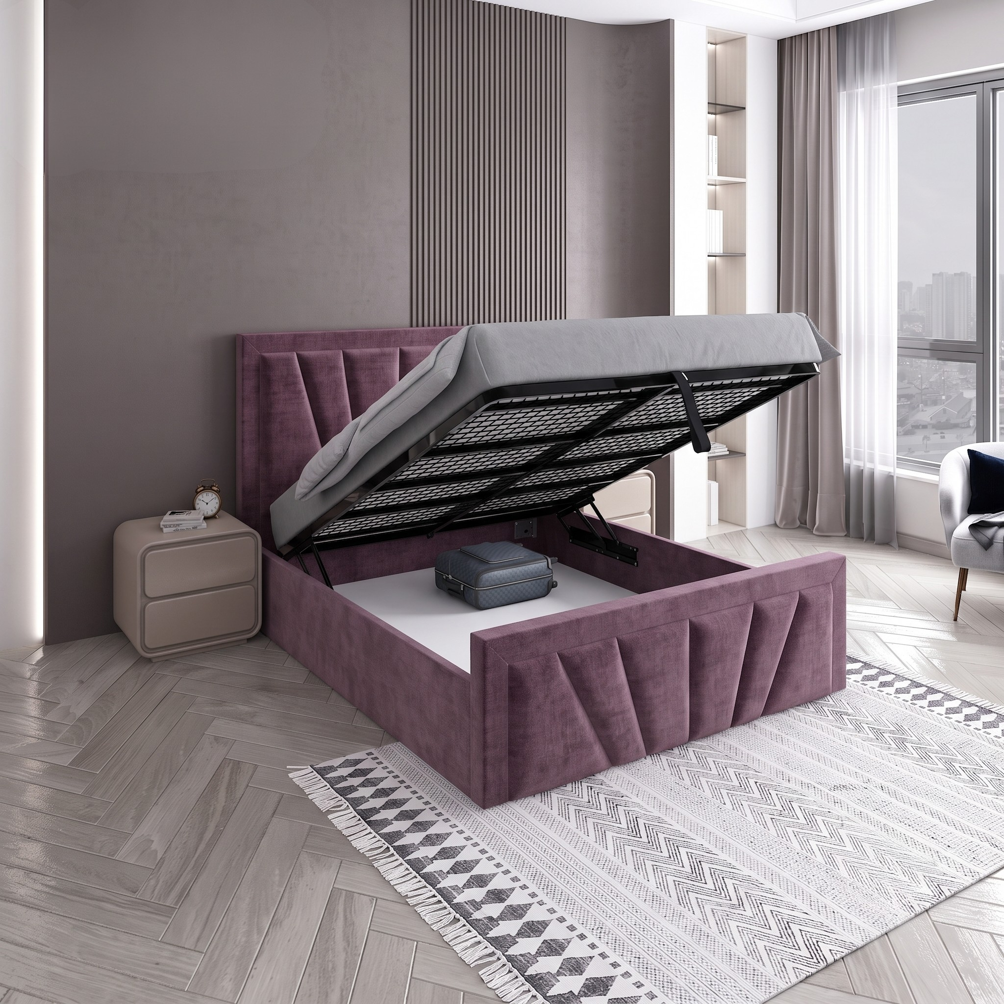 Starlight Ottoman Bedframe
