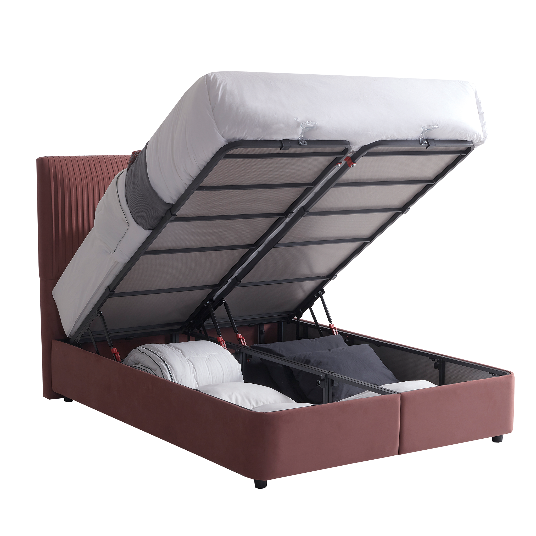 Lola Ottoman Storage Bedframe