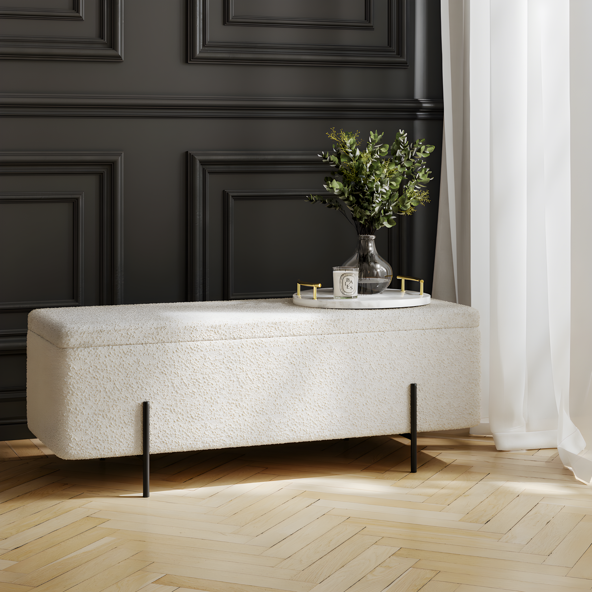 Lola Storage Ottoman