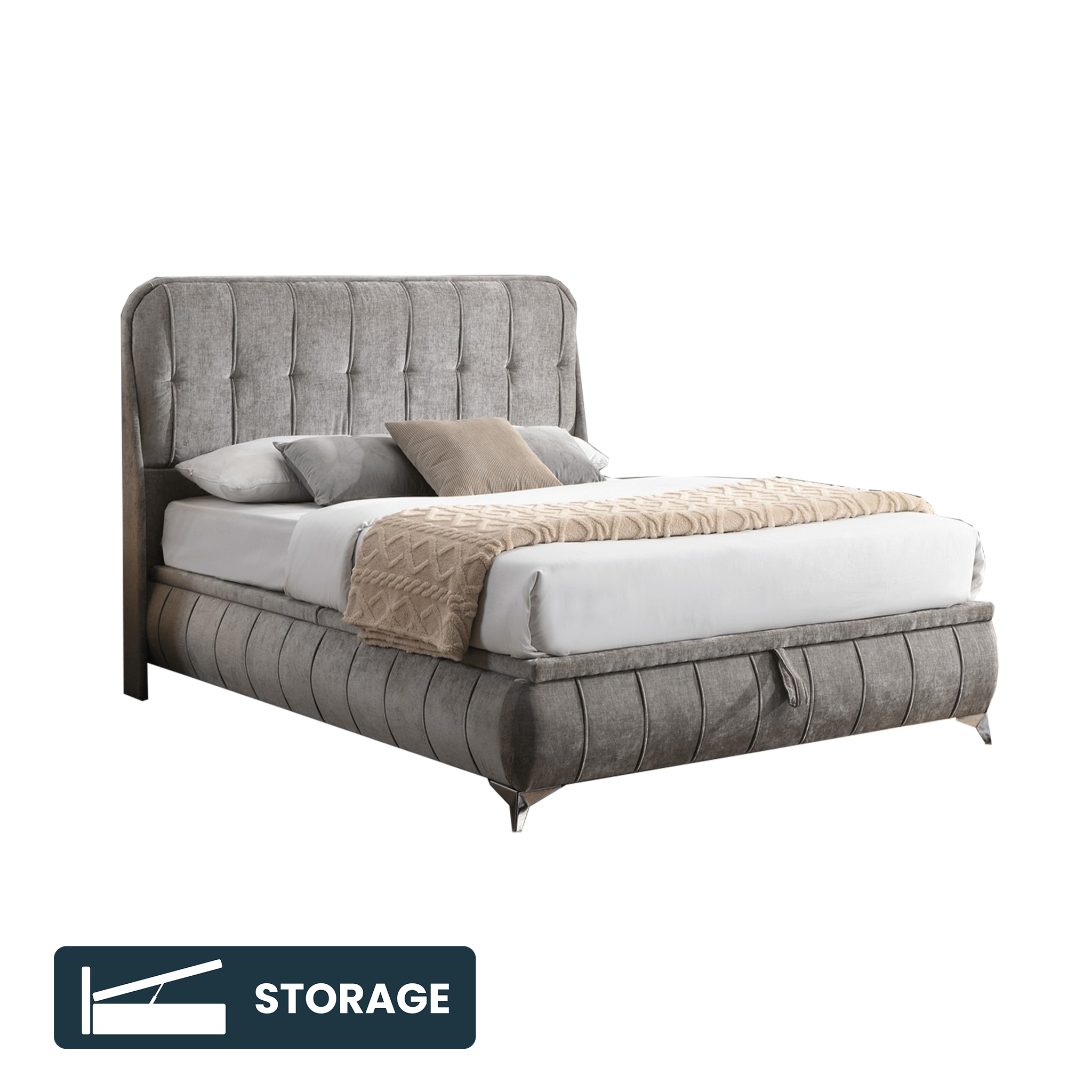 Lucy Ottoman Storage Bedframe