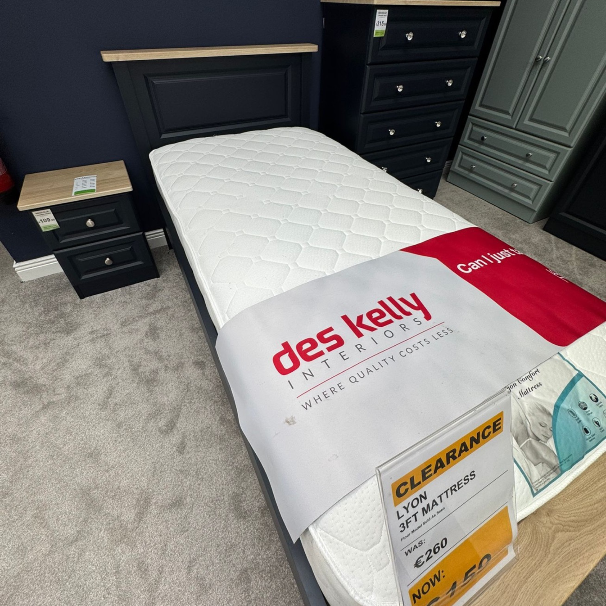 Lyon 3ft Mattress